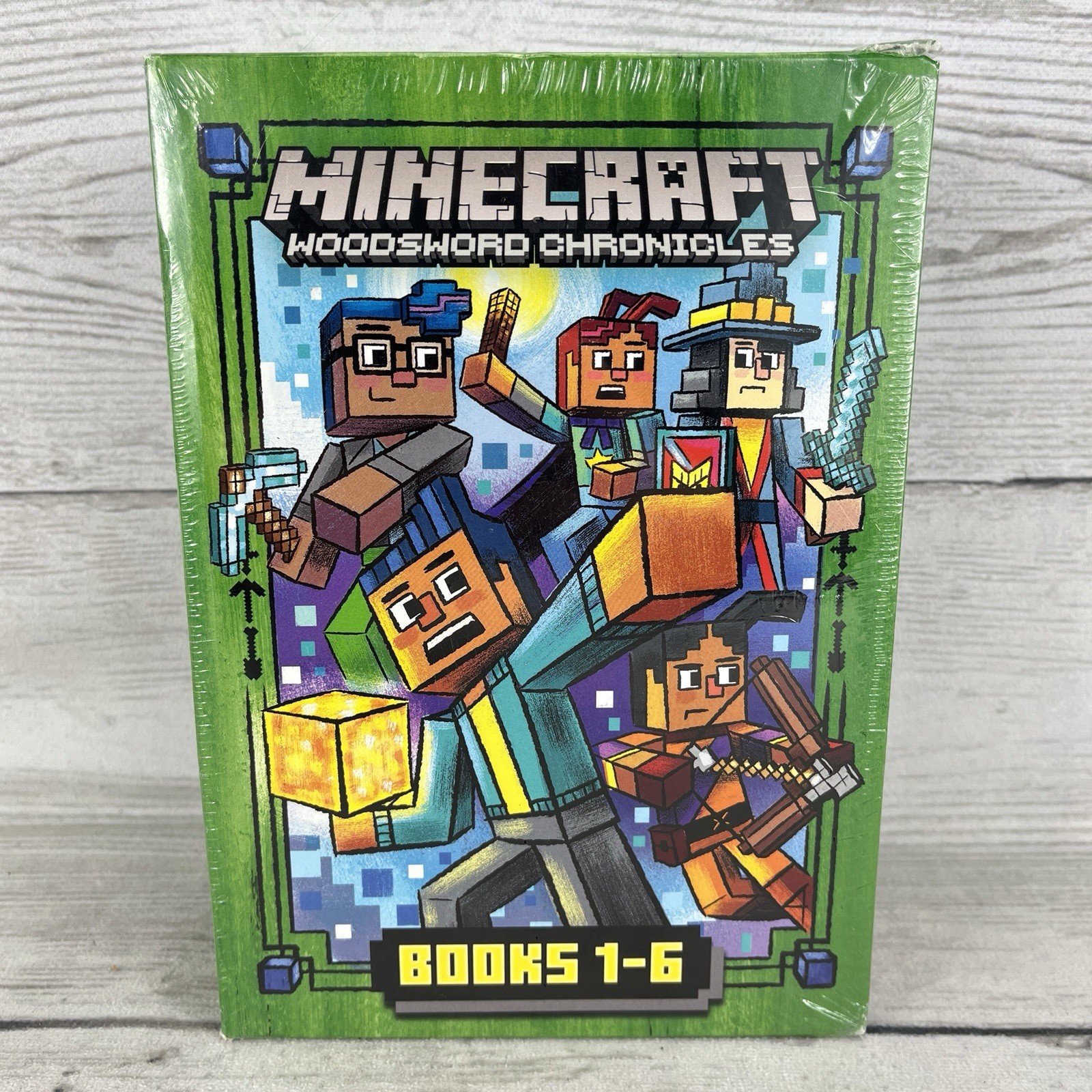 Minecraft Woodsword Chronicles: Books 1-6 Set Brand New Factory Sealed