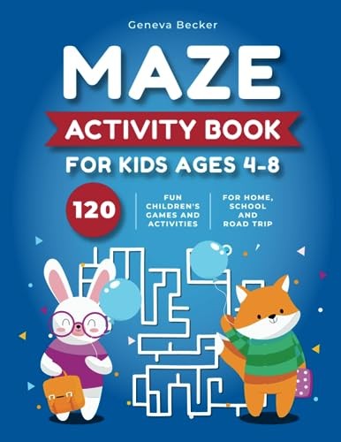 Maze Activity Book for Kids Ag – ACCEPTABLE
