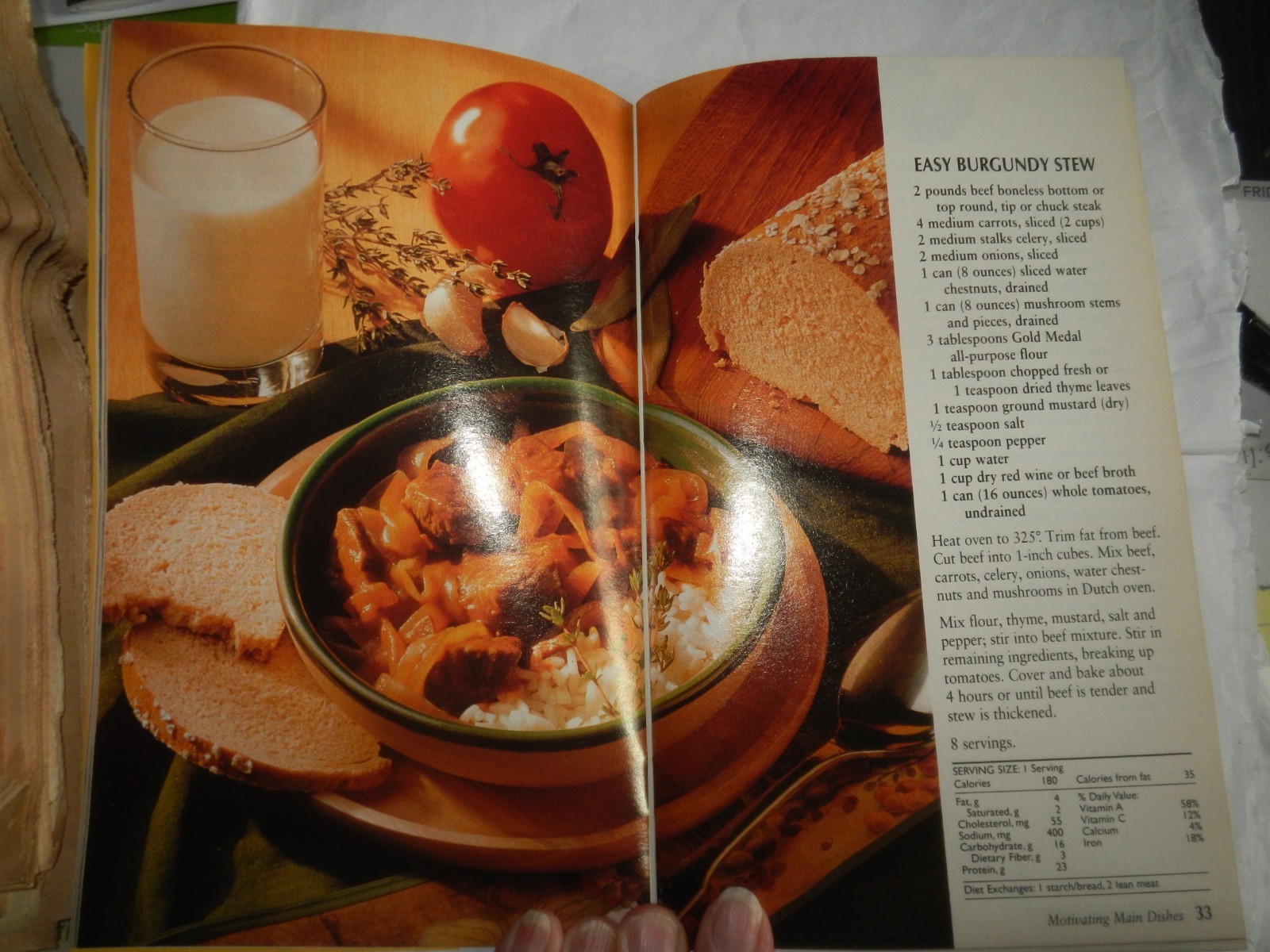 BETTY CROCKER 75th Anniversary LOW FAT Recipe Booklet -1996 90 Pages