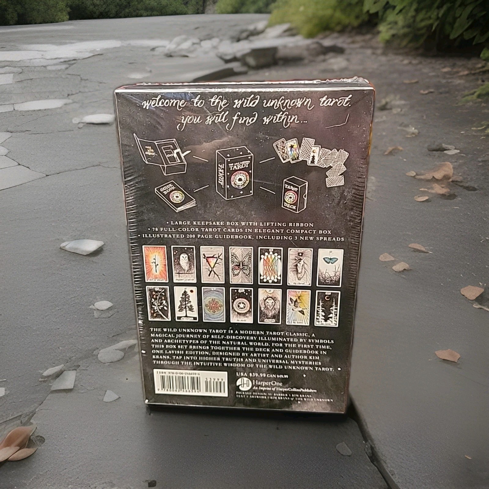 NEW The Wild Unknown Tarot Deck & Guidebook Box Set By Kim Krans New Sealed