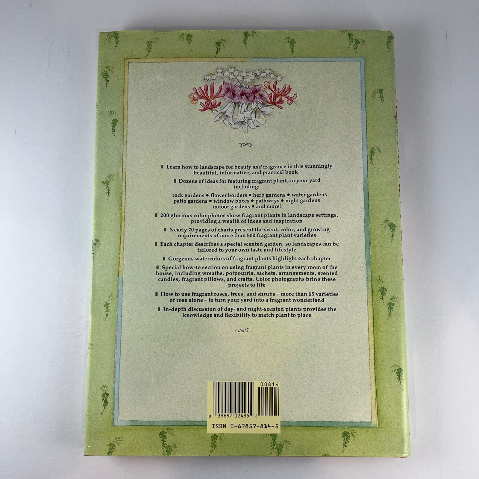 The Scented Garden by David Squire – Hardcover 1988 (used)