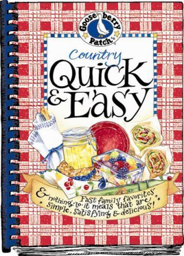 Country Quick & Easy Cookbook; Everyday Cookboo- Patch, 1888052813, plastic comb