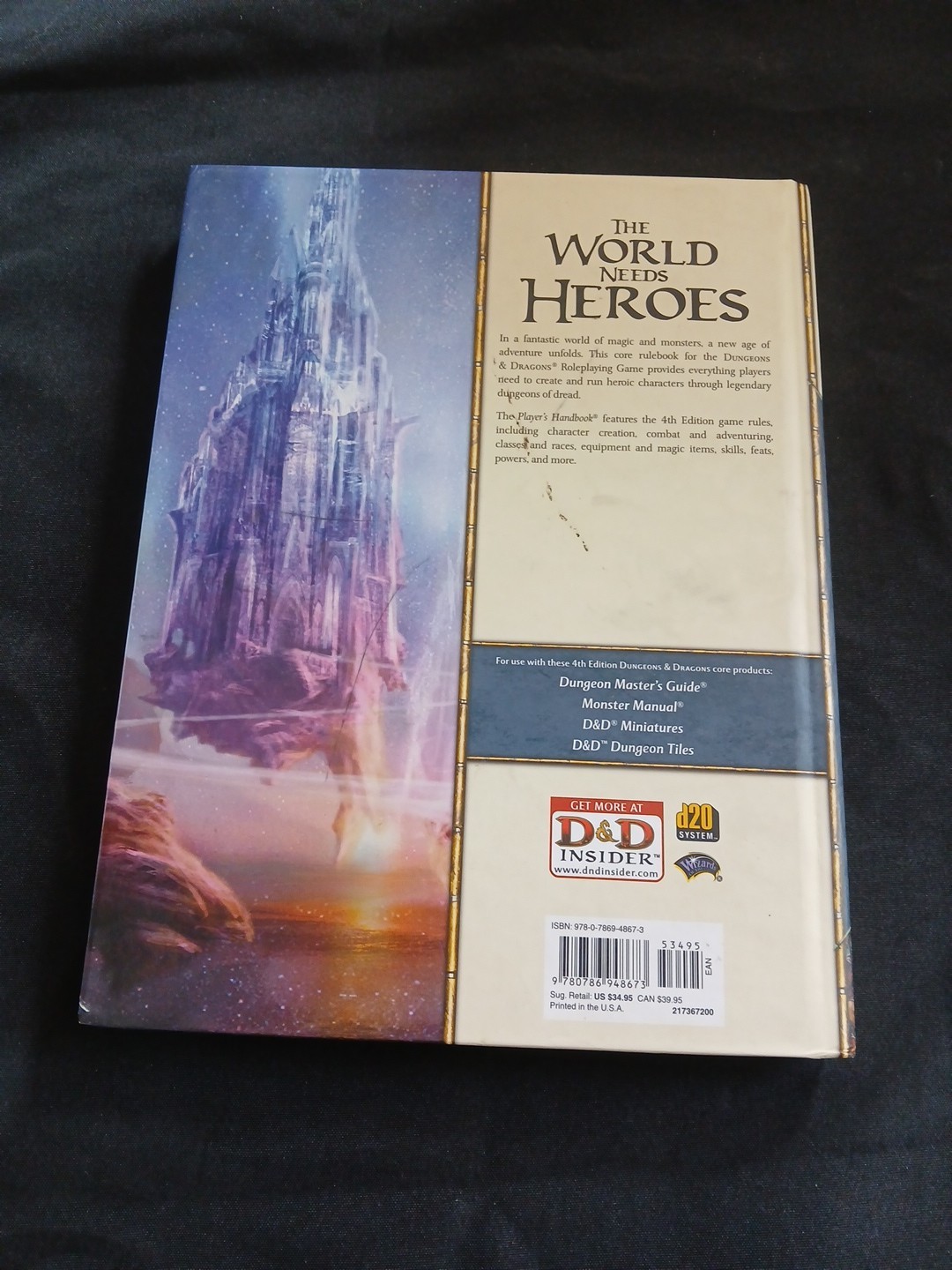 Player’s Handbook : Roleplaying Game Core Rules by Wizards RPG Team (2008,…