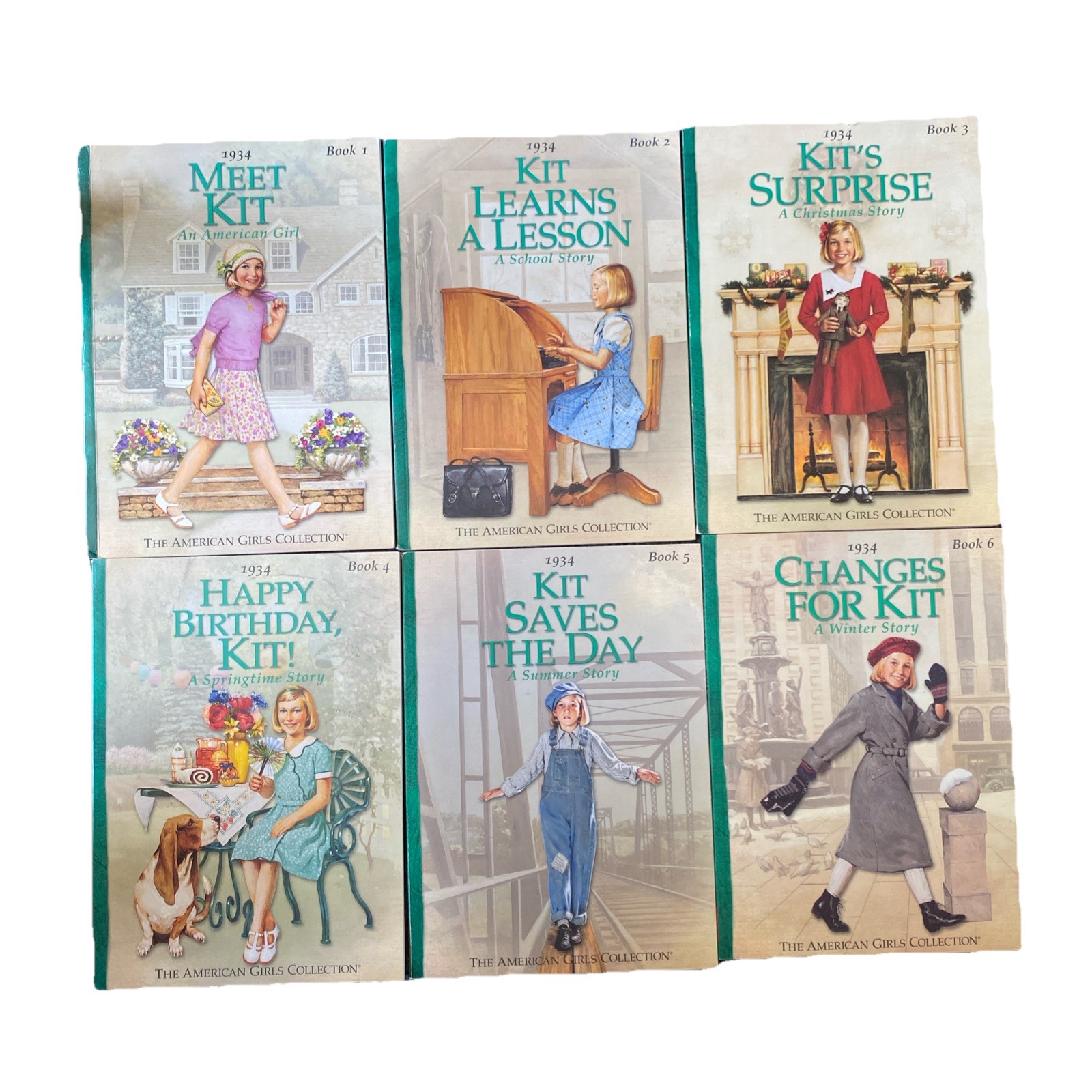 The American Girls Collection KIT An American Girl 1934 Book Box Set of 6