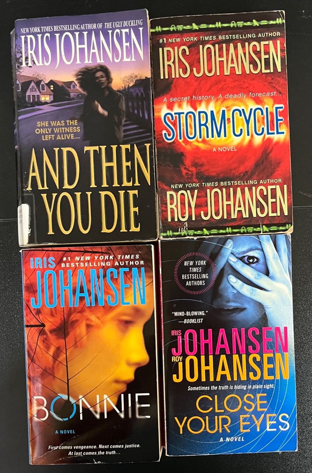 Iris Johansen lot of 11 includes Final Target, Hunting Eve, The Golden Barbarian