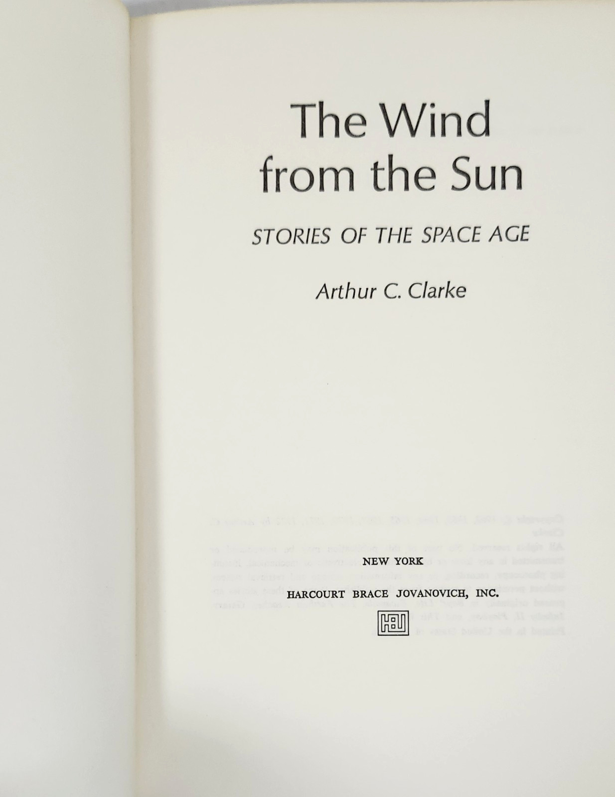Arthur C. Clarke Book Lot-3 Sci-Fi Bks-Imperial Earth/Prelude to Mars..1970s HC
