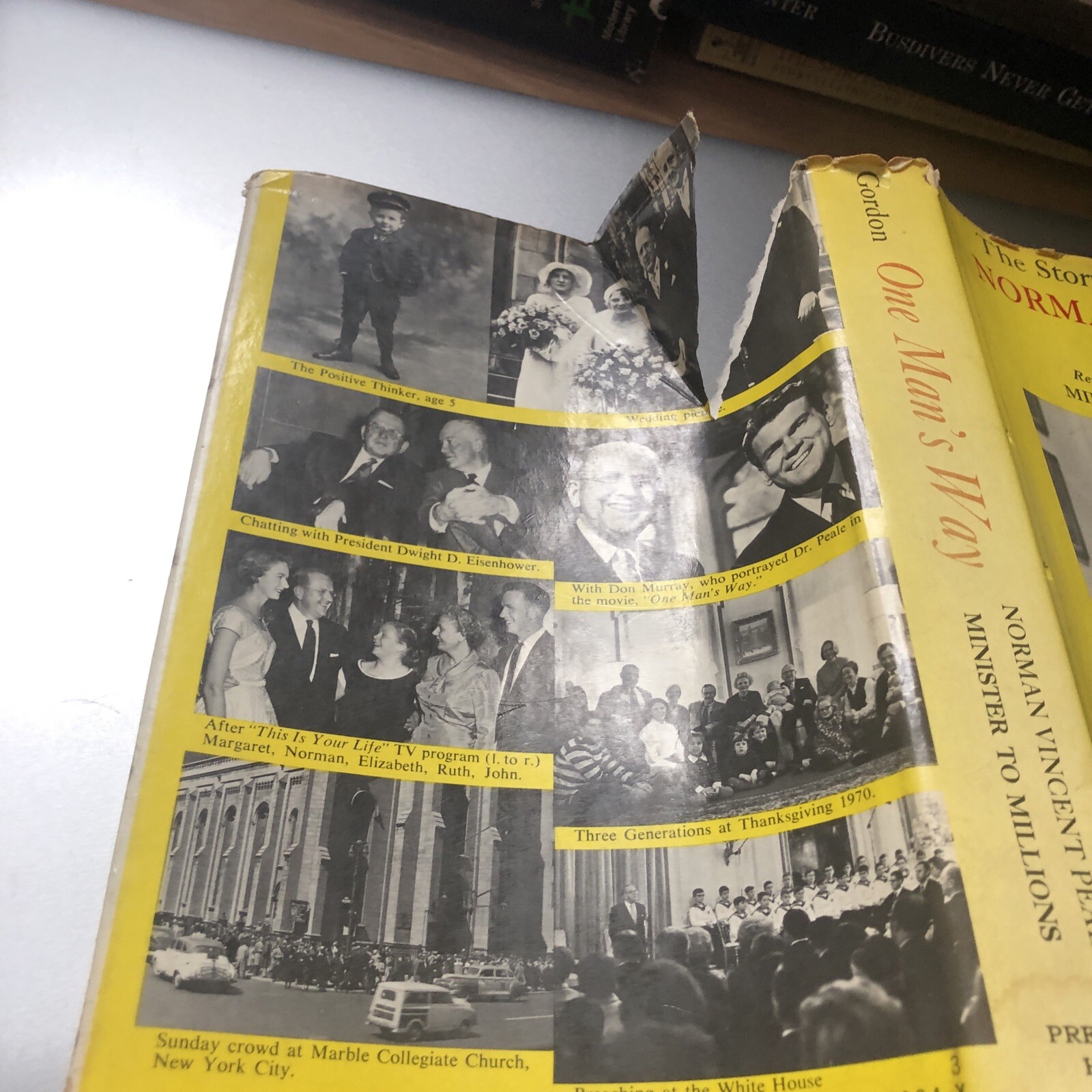 NORMAN VINCENT PEALE, MINISTER TO MILLIONS: A BIOGRAPHY By Arthur Gordon