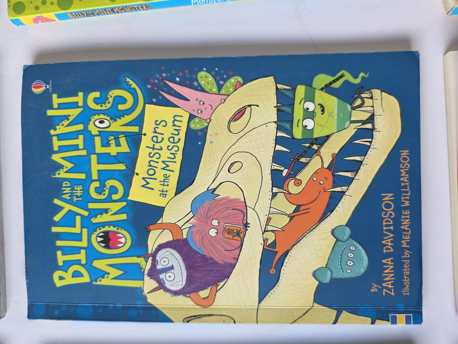 Usborne Billy And The Mini Monsters Books by Zanna Davidson- Lot of 9 VGC PB
