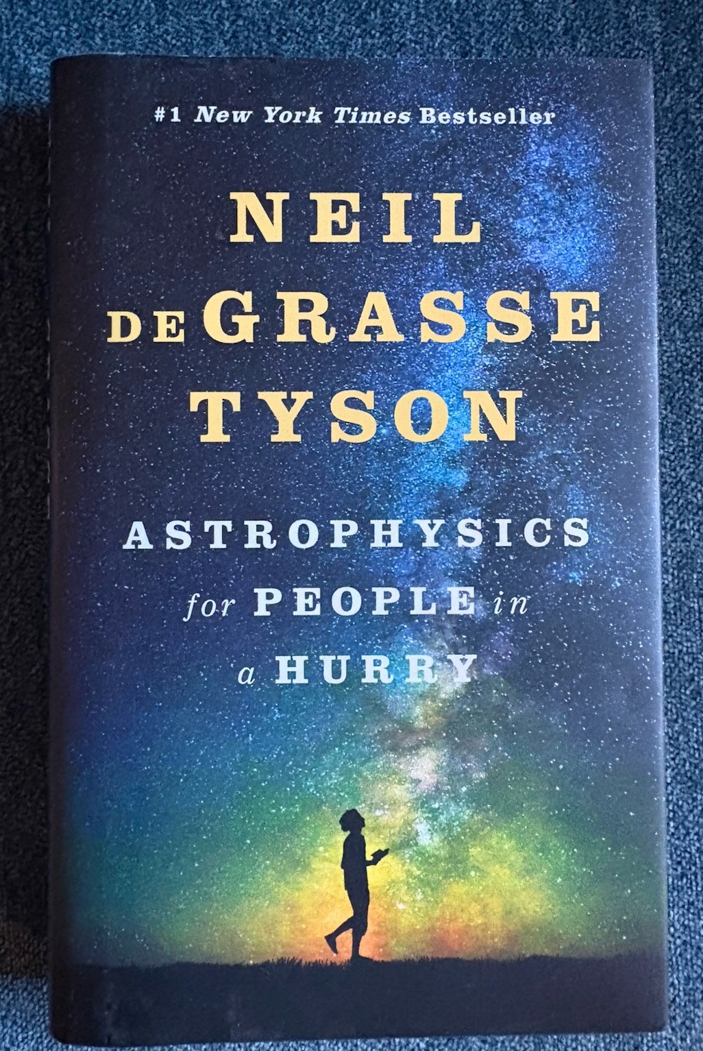 SIGNED “Astrophysics for People in a Hurry” by Neil deGrasse Tyson AUTOGRAPHED