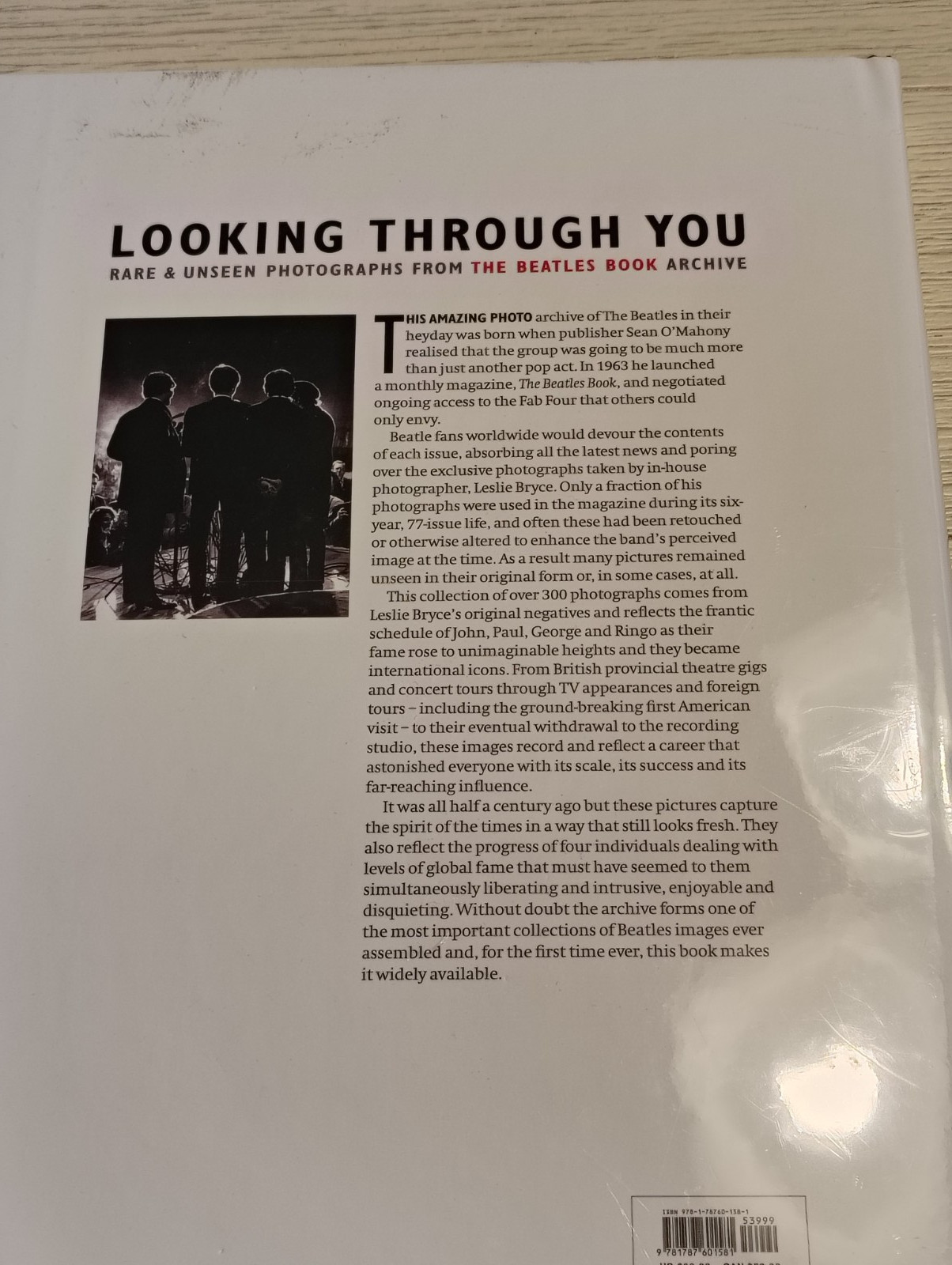 Looking Through You: Rare & Unseen Photographs BEATLES Archive Coffee table NEW