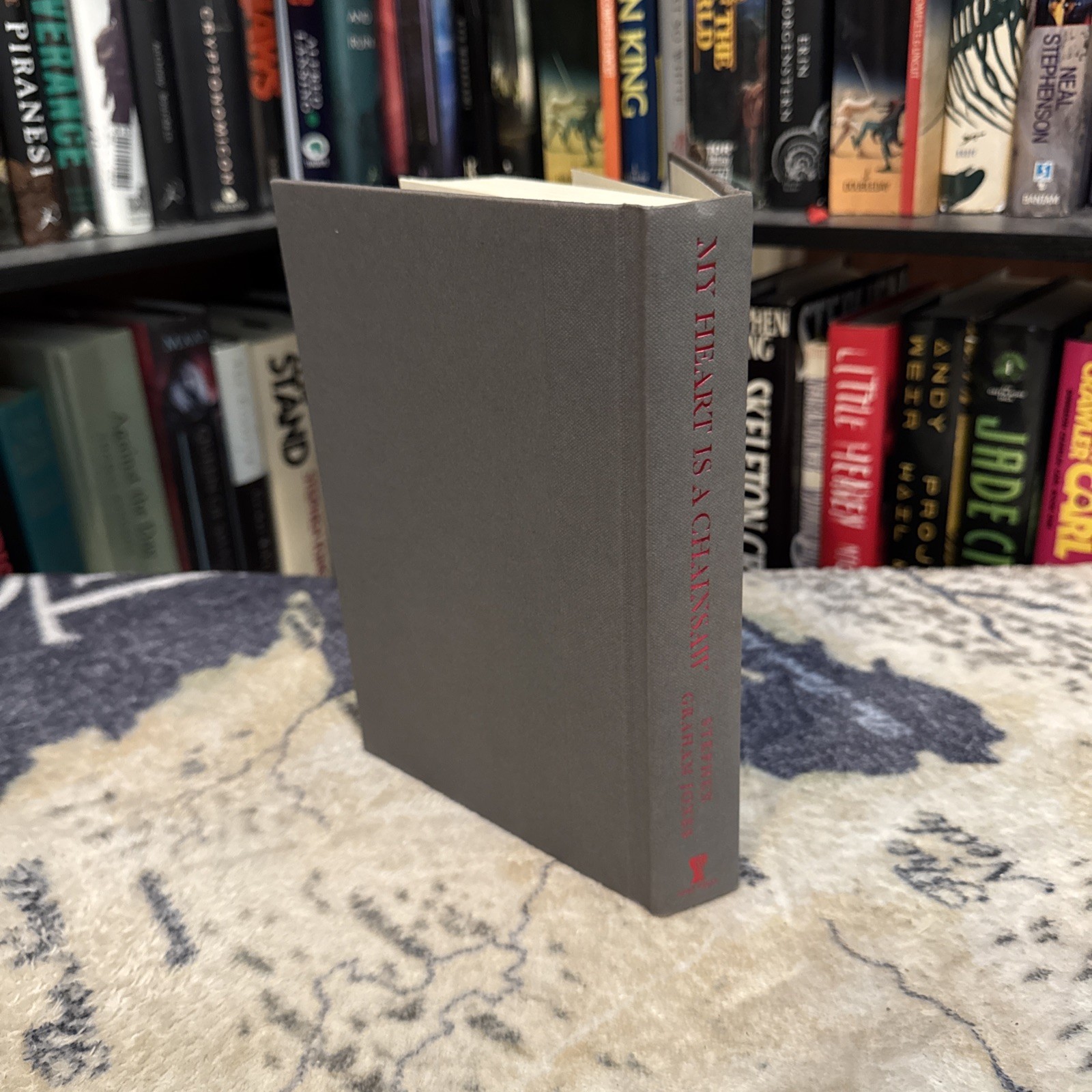My Heart Is a Chainsaw – Stephen Graham Jones (Hardcover) First Edition/Print VG