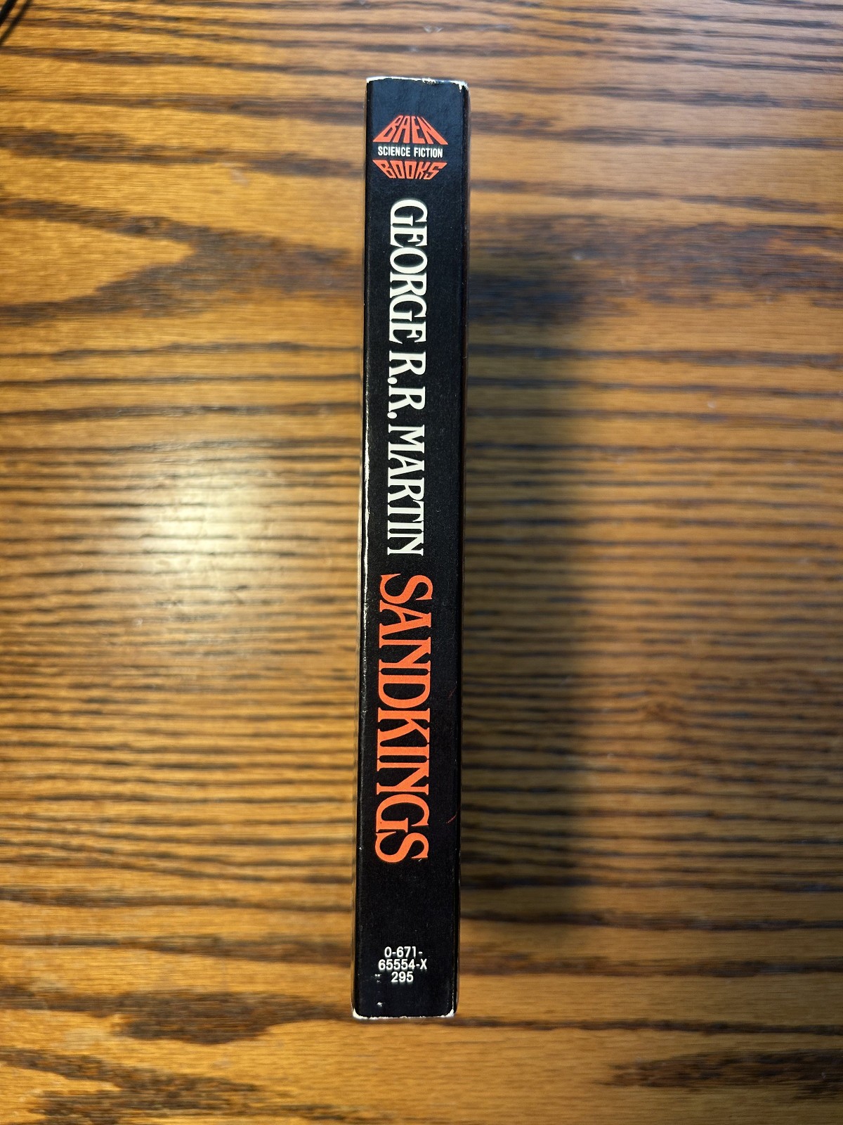 SANDKINGS by George R.R. Martin (1986) 1st Edition, 1st Printing Baen Paperback