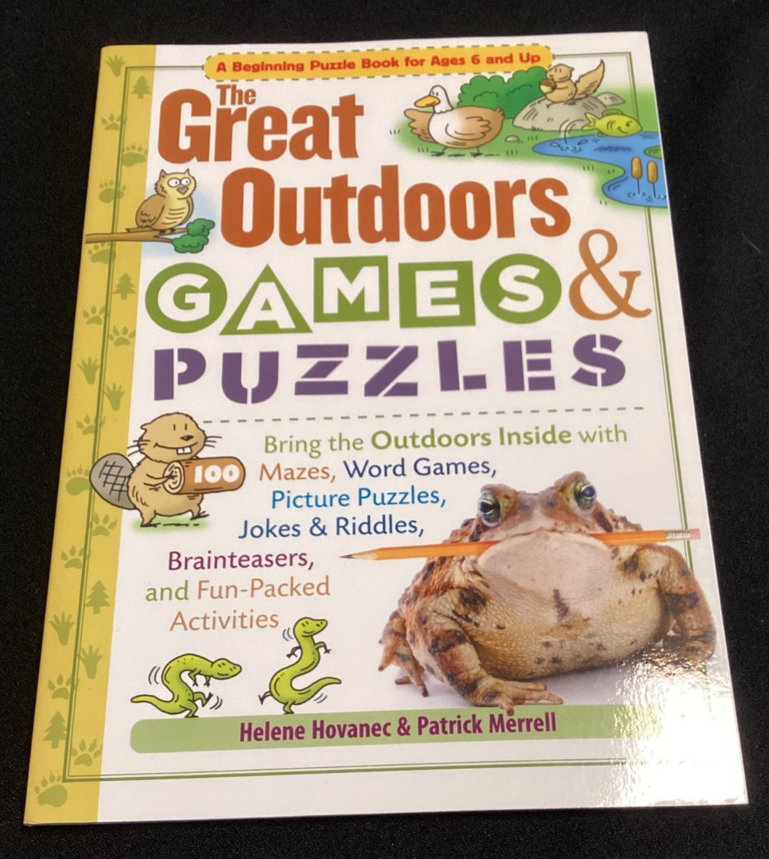 Great Outdoors Games Puzzles Mazes Joke Helene Hovanec Patrick Merrell PB Age 6+
