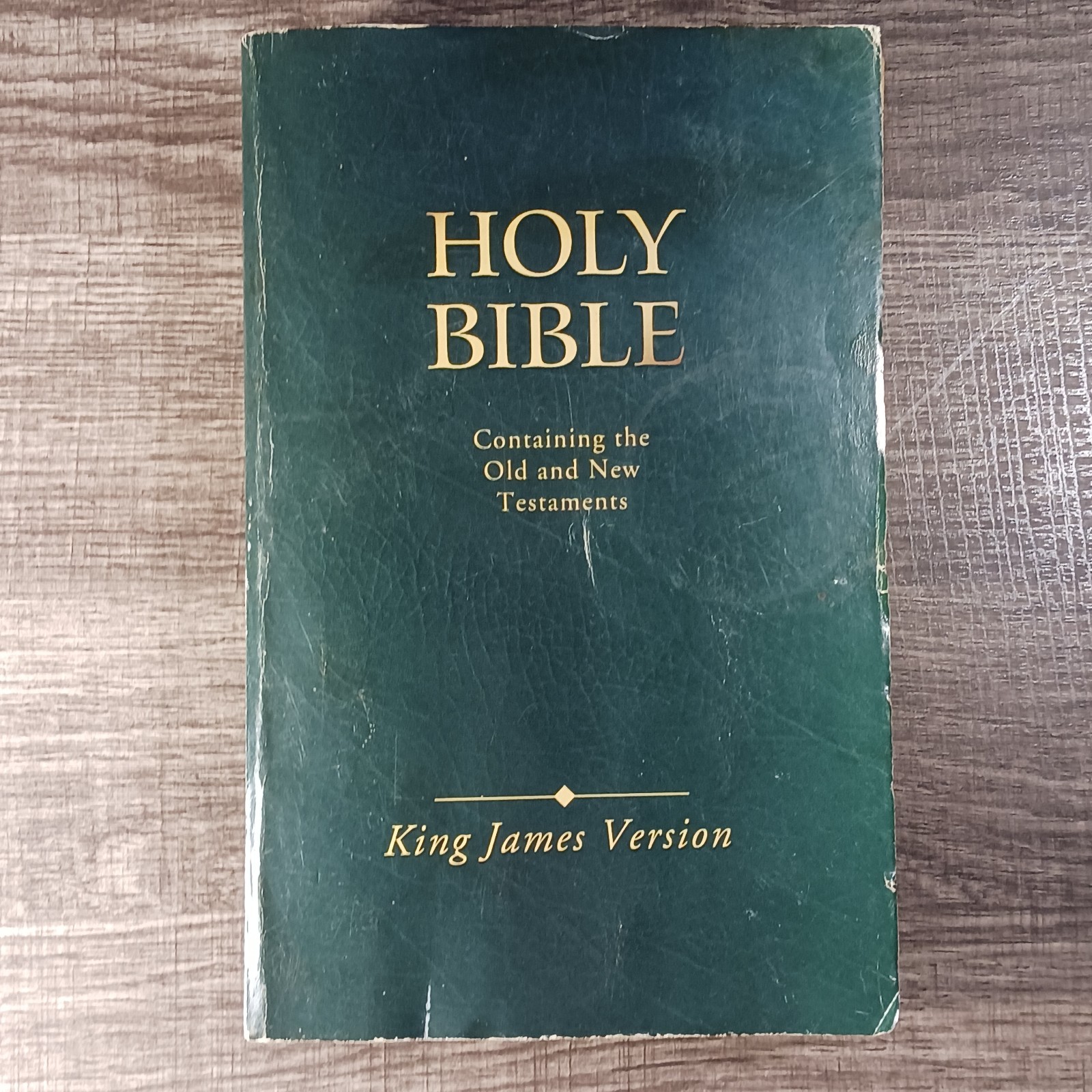 Holy Bible KJV Barbour Publishing Staff 2001 Paperback King James Version Stains