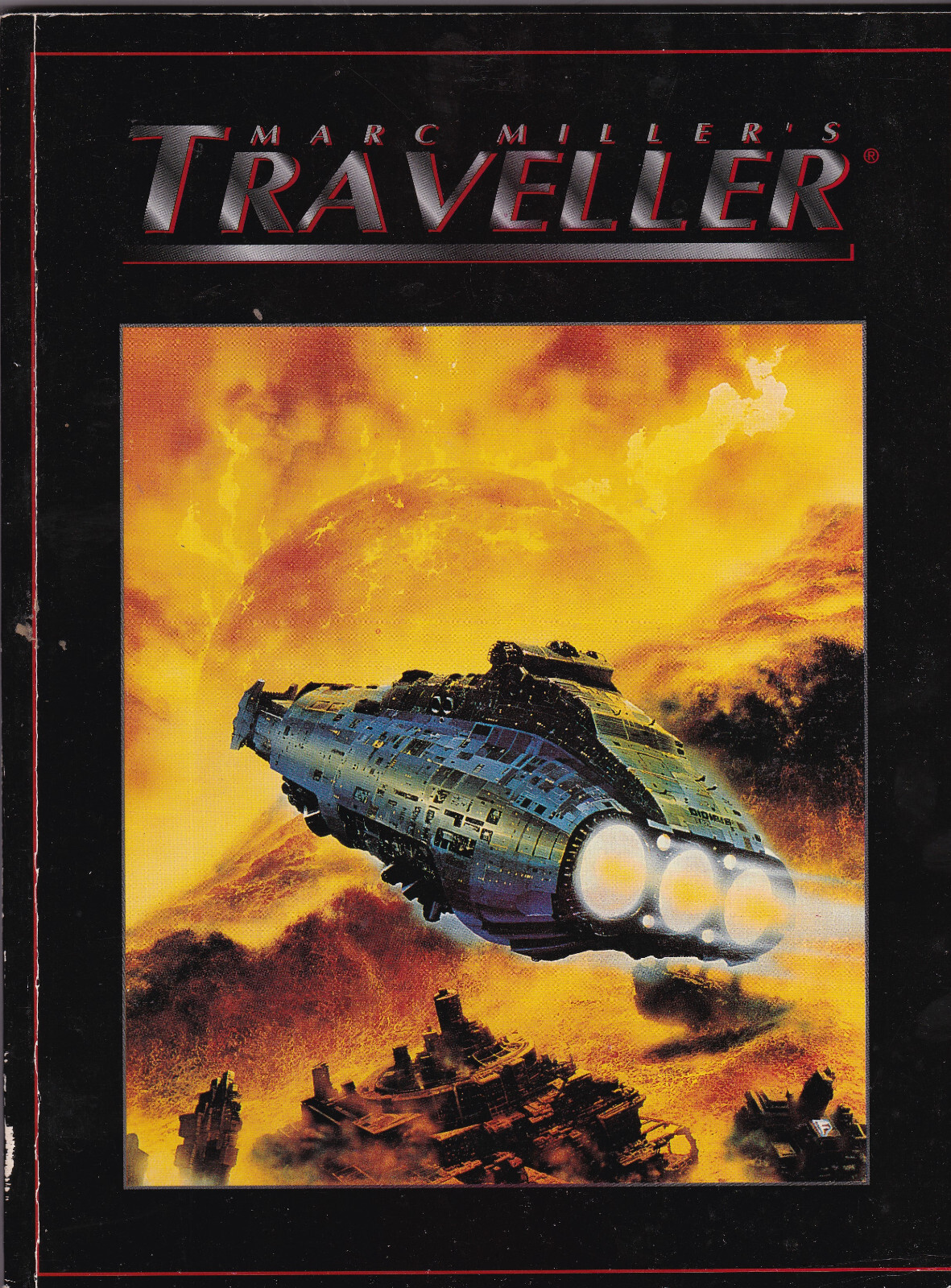 Marc Miller’s TRAVELLER Role Playing Game RPG SCI FI Science Fiction Book 4TH ED