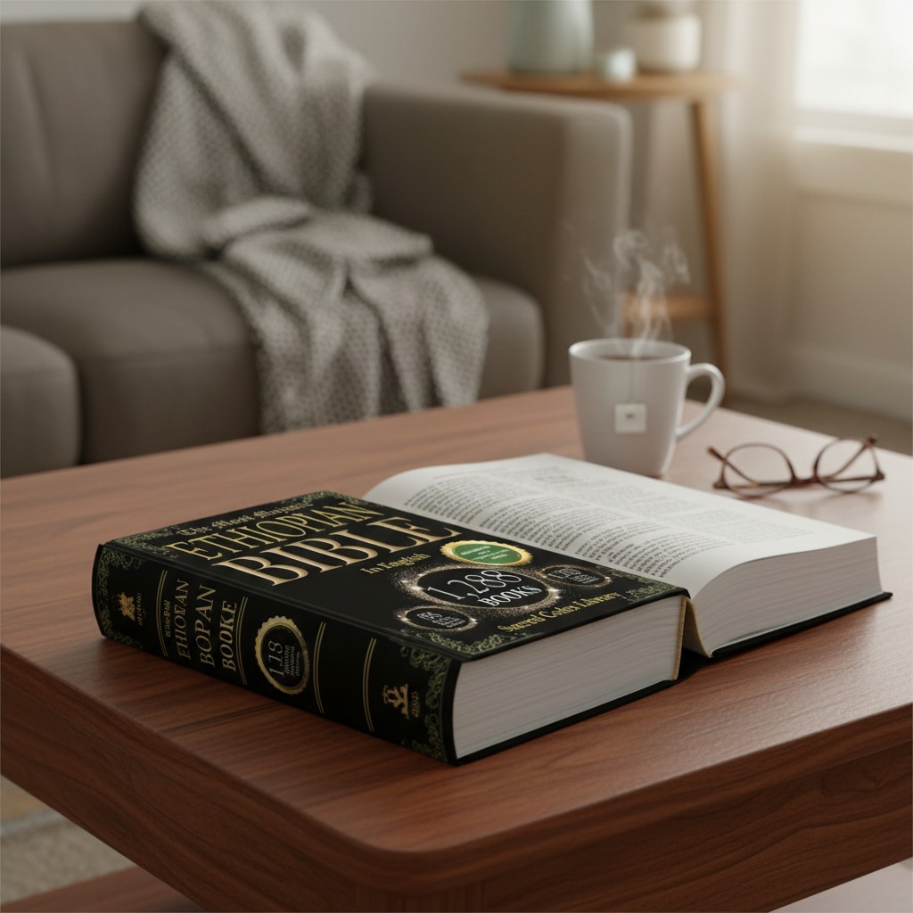 The Majestic Ethiopian Bible: 540 Pages of Ancient Wisdom and Spiritual Heritage