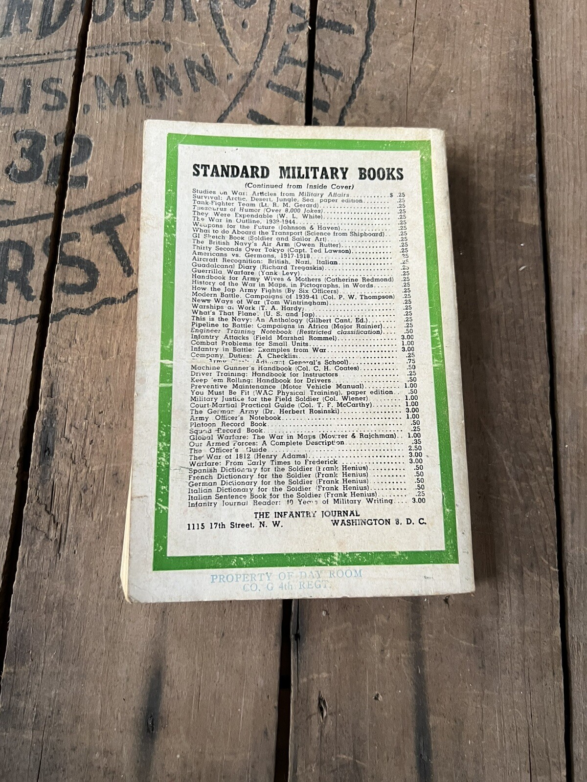 1944 Infantry Journal Survival Land Sea Air Arctic WW2 Book 374 Pages