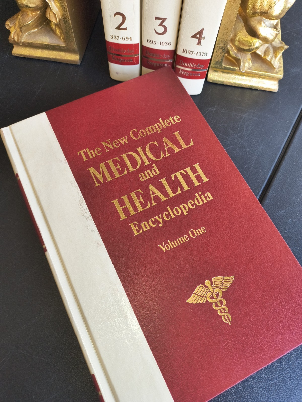 Vintage 4 Volume Complete Medical & Health Encyclopedia Set – Gift for Doctors