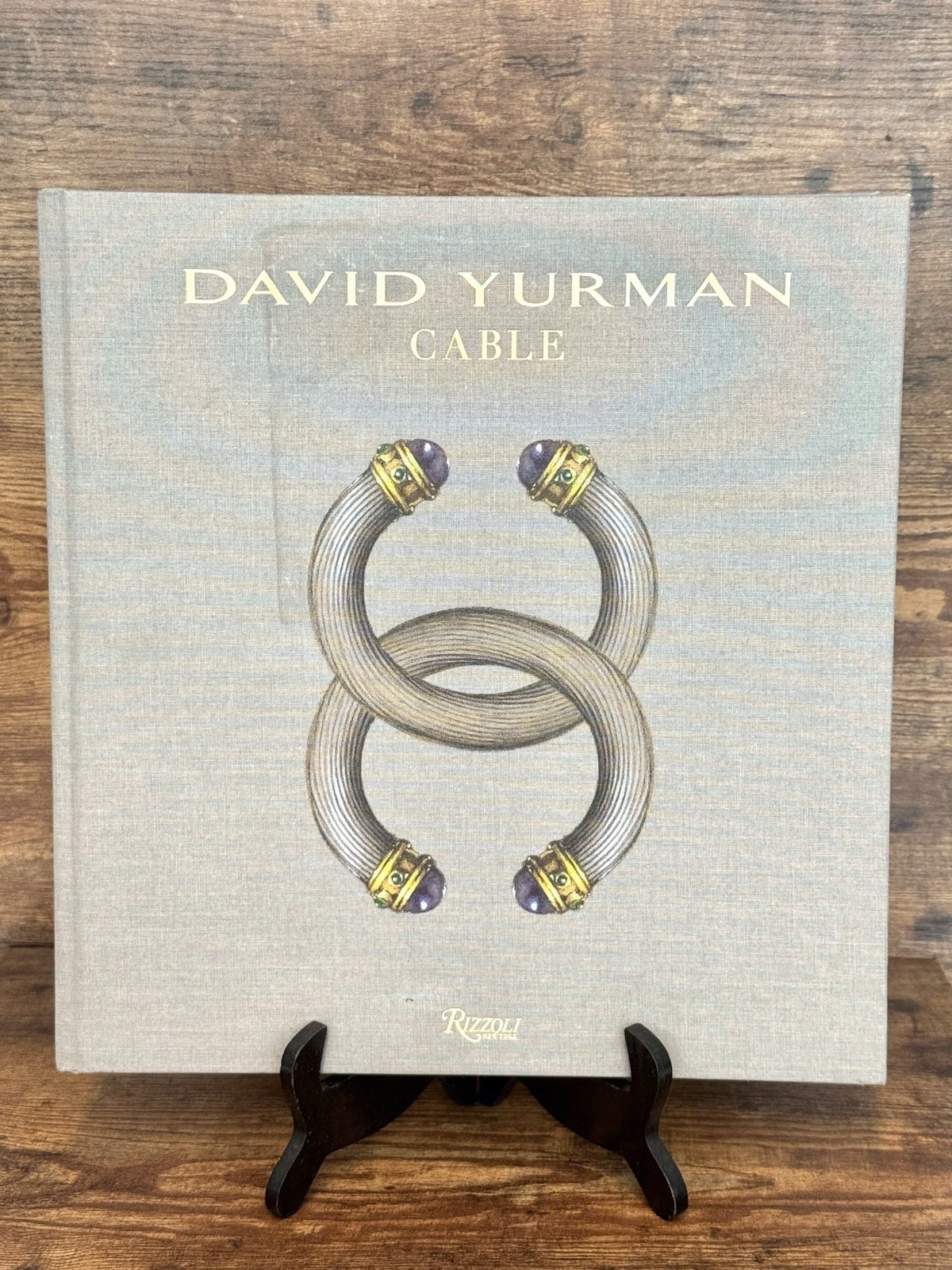 David Yurman CABLE Hardcover Book Rizzoli 2017 Luxury Jewelry Design 222 Pages