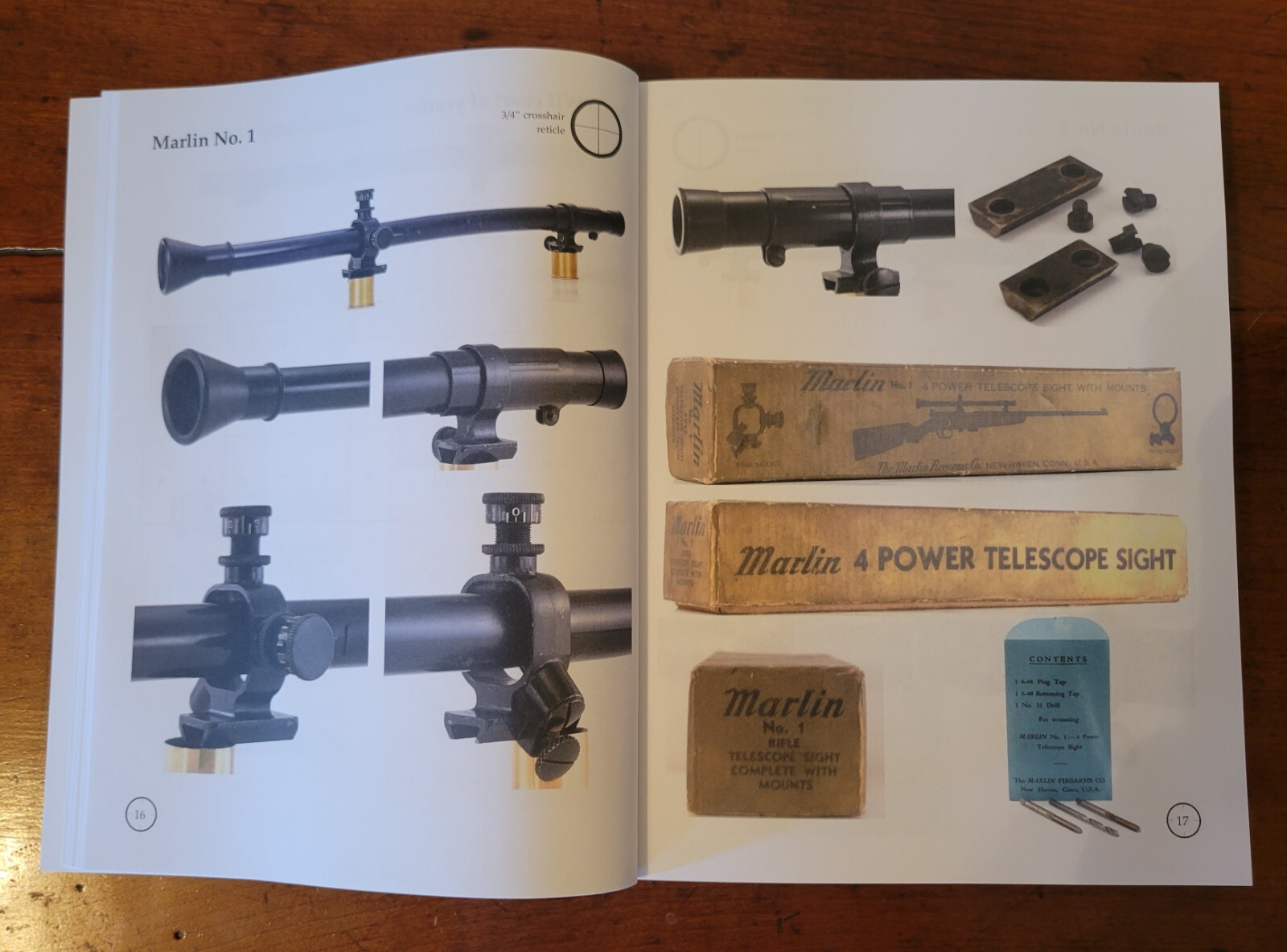 Marlin Rifle Scopes Book, 1936 to 2000 Brand new, author signed