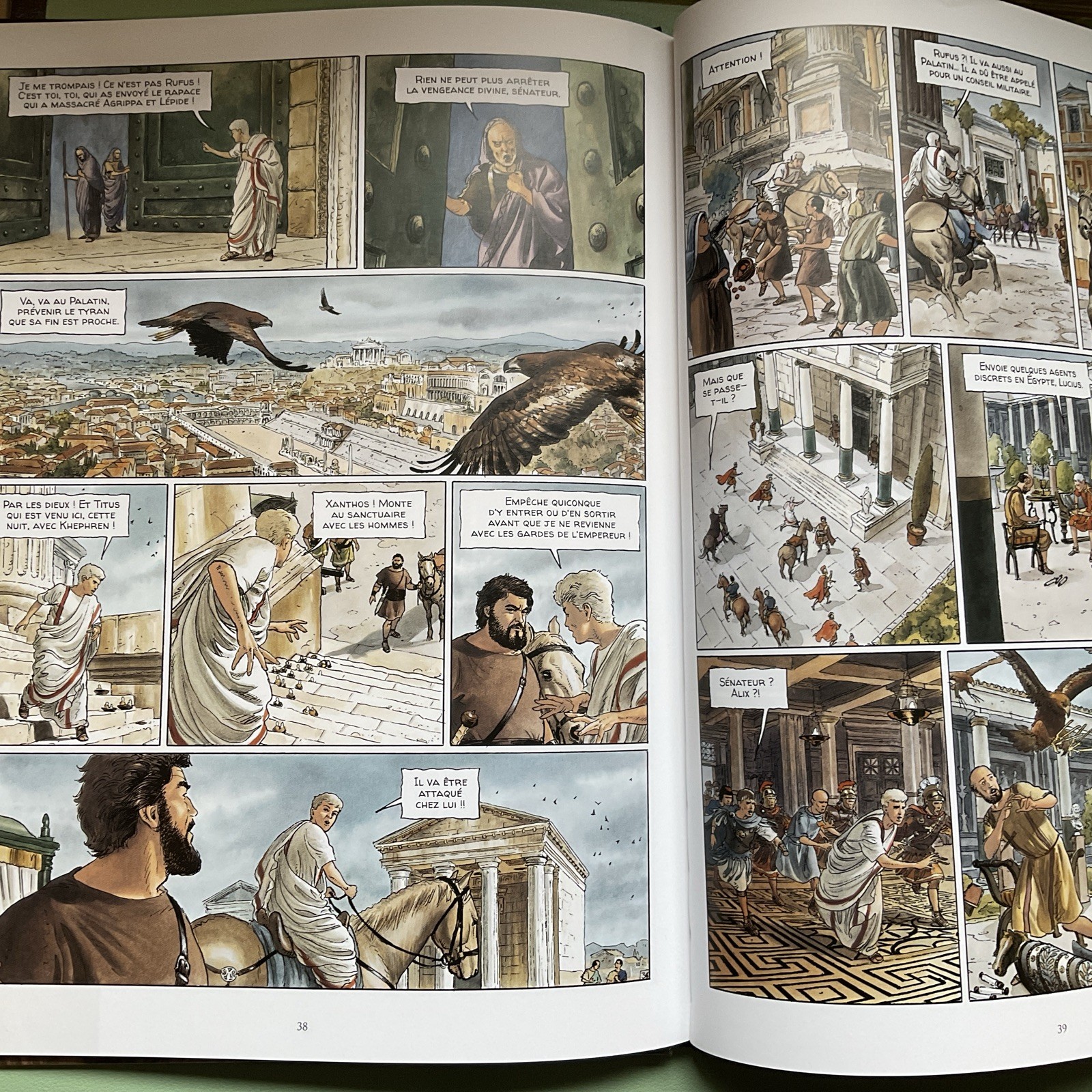 Alix Senator “Les Aigles De Sang” By Jacques Martin Tome 1 In French New