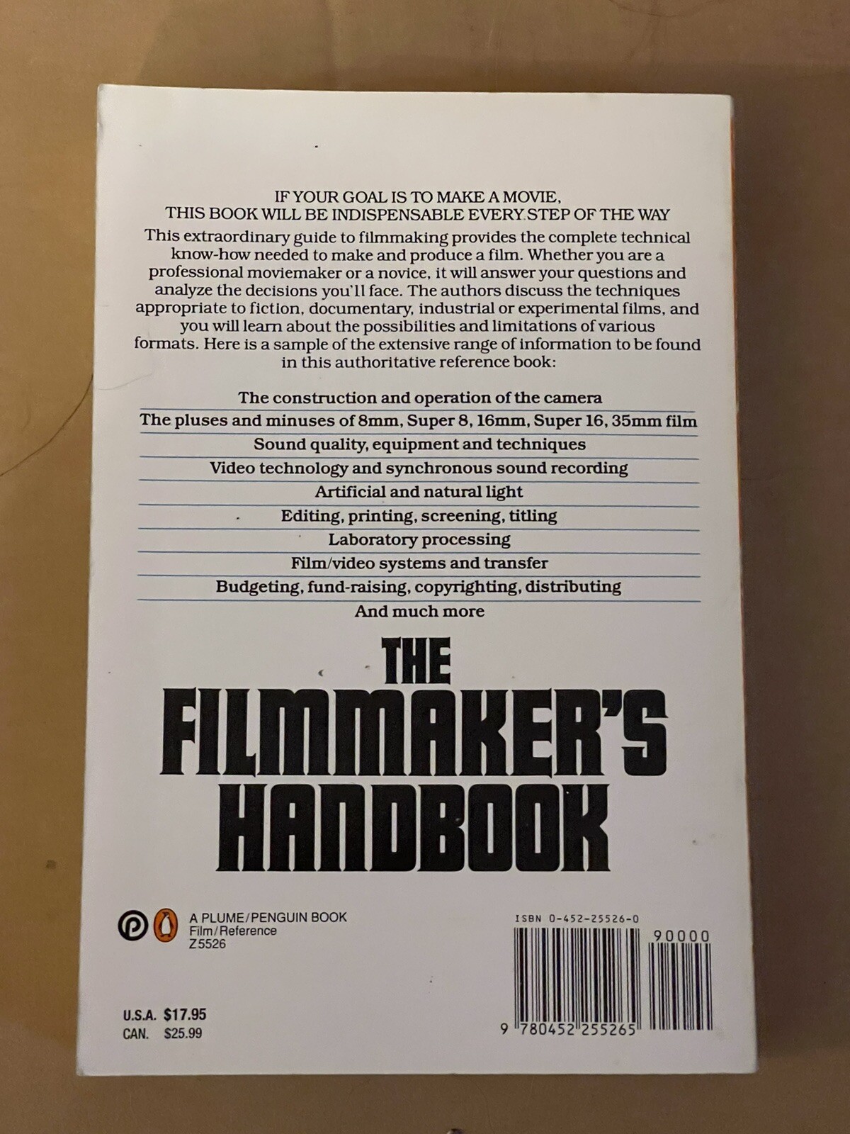 The Filmmaker’s Handbook by Pincus, Edward; Ascher, Steven