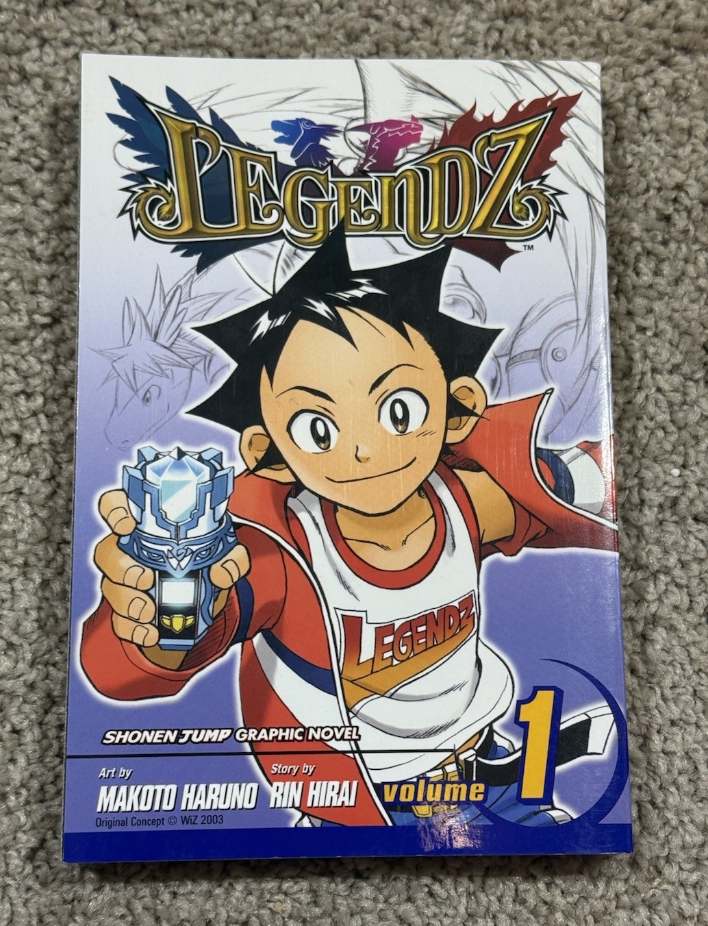 2003 Shonen Jump Legendz Manga Graphic Novel Comic Books Volumes 1, 2 & 3 Used