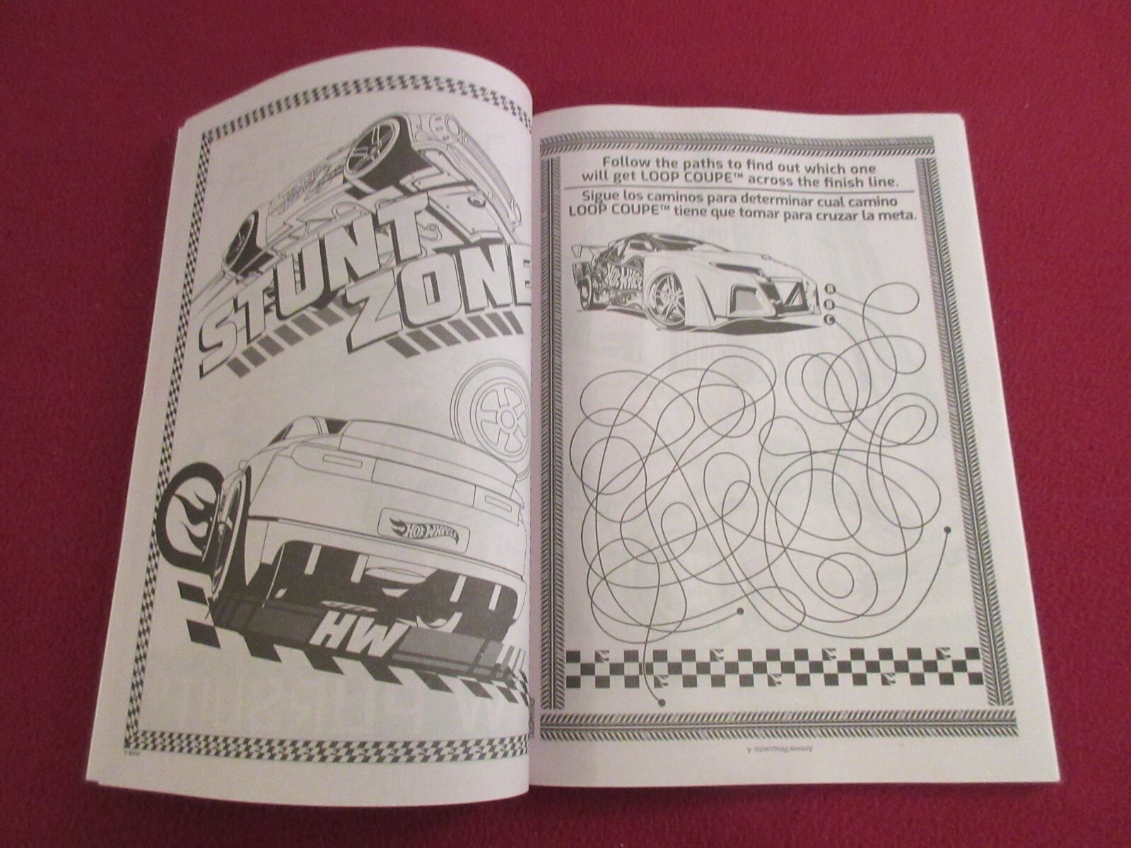 2025 Hot Wheels Coloring Book UNUSED NM/High Grade Original