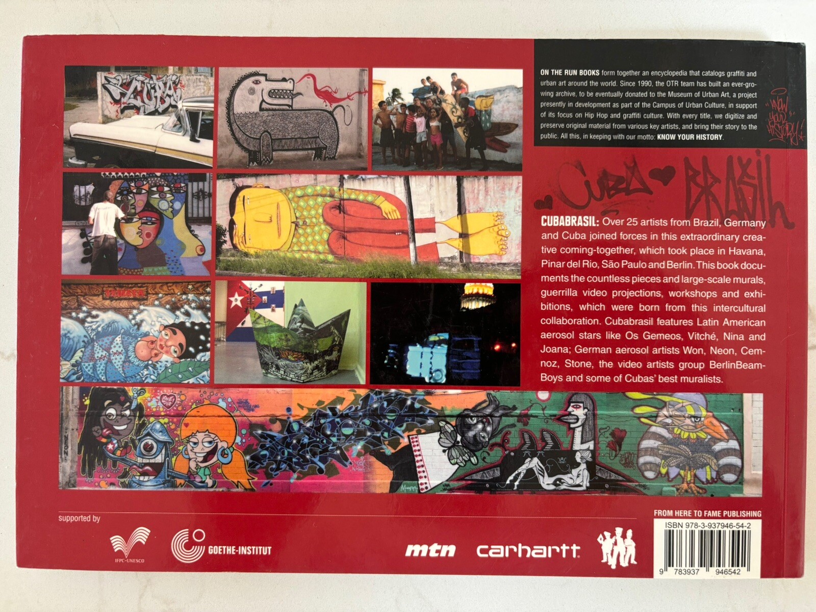 On The Run Magazine Book 03 CubaBrasil Graffiti Montana/Ironlak FREE SHIPPING