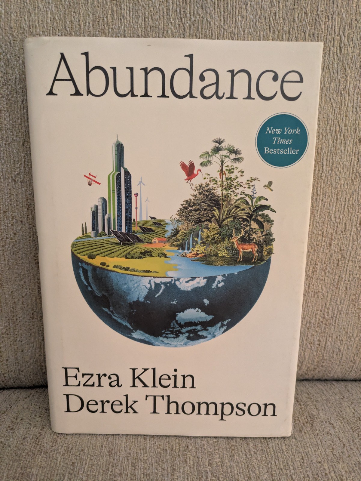 Abundance | Ezra Klein & Derek Thompson | 2025 Hardcover | LIBERALISM!