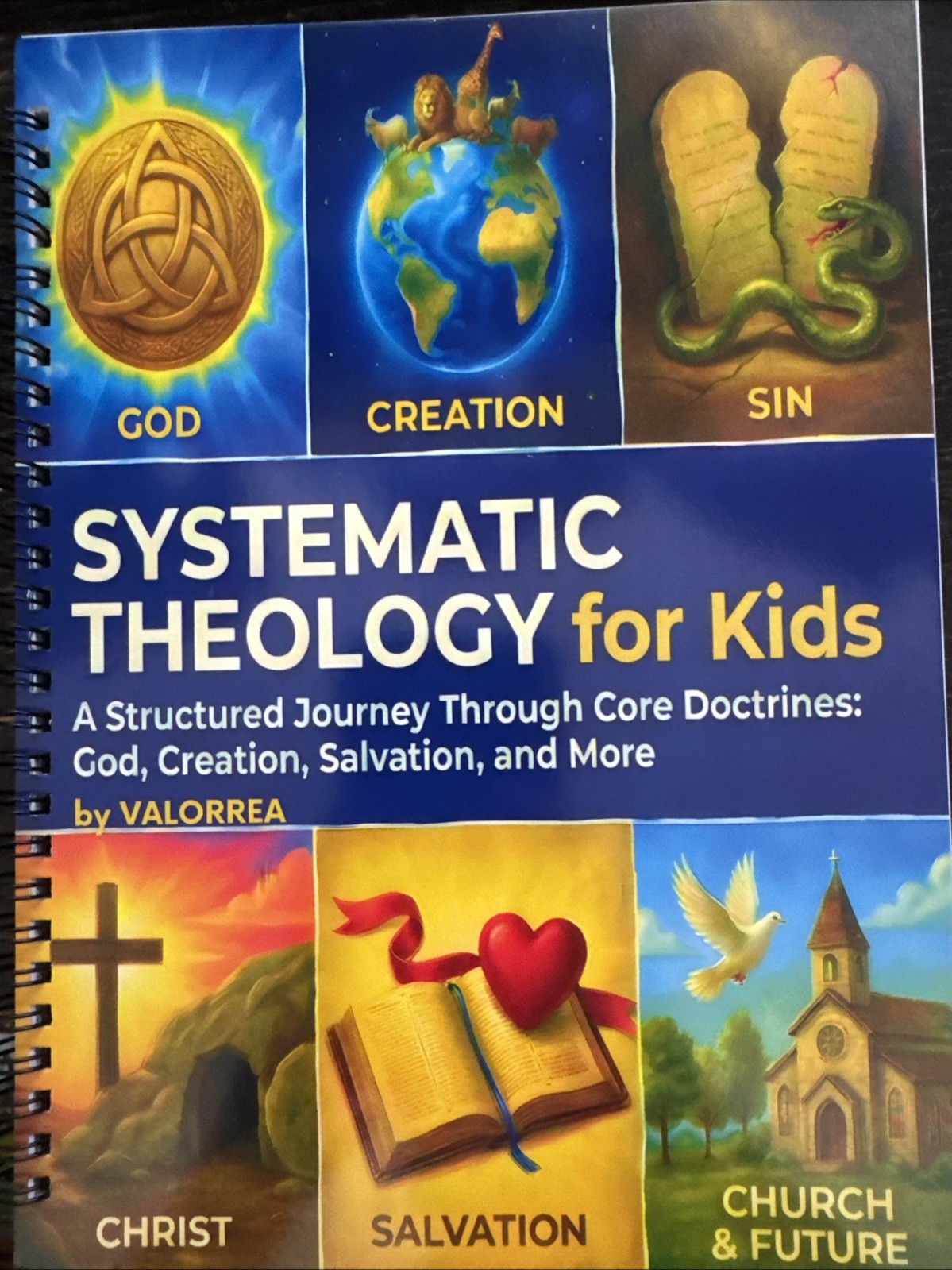 Systematic Theology for Kids: 52-Week Workbook, Christian Study For Children