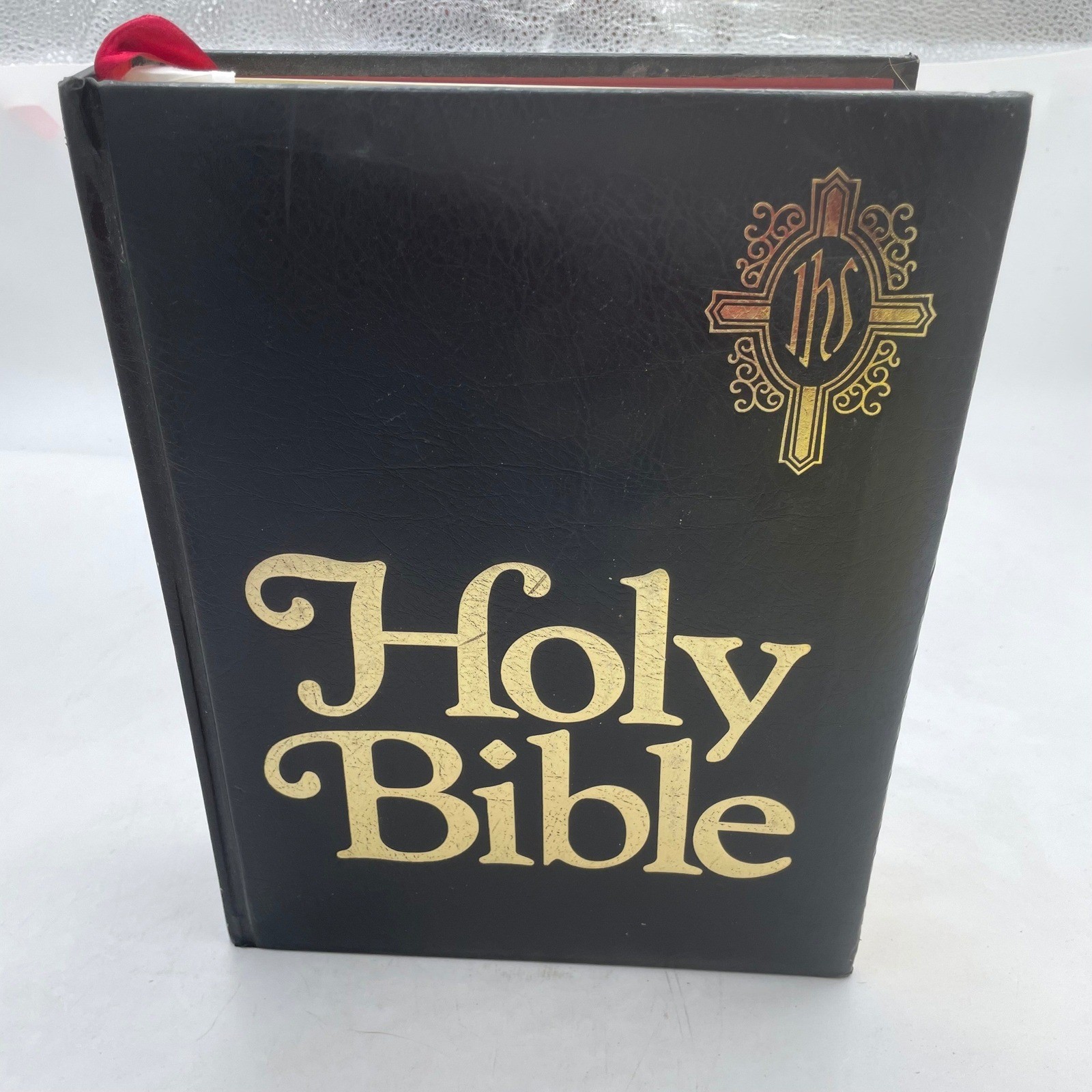 World Catholic Press New American Bible Black Gold Gilded Pope Benedict XVI