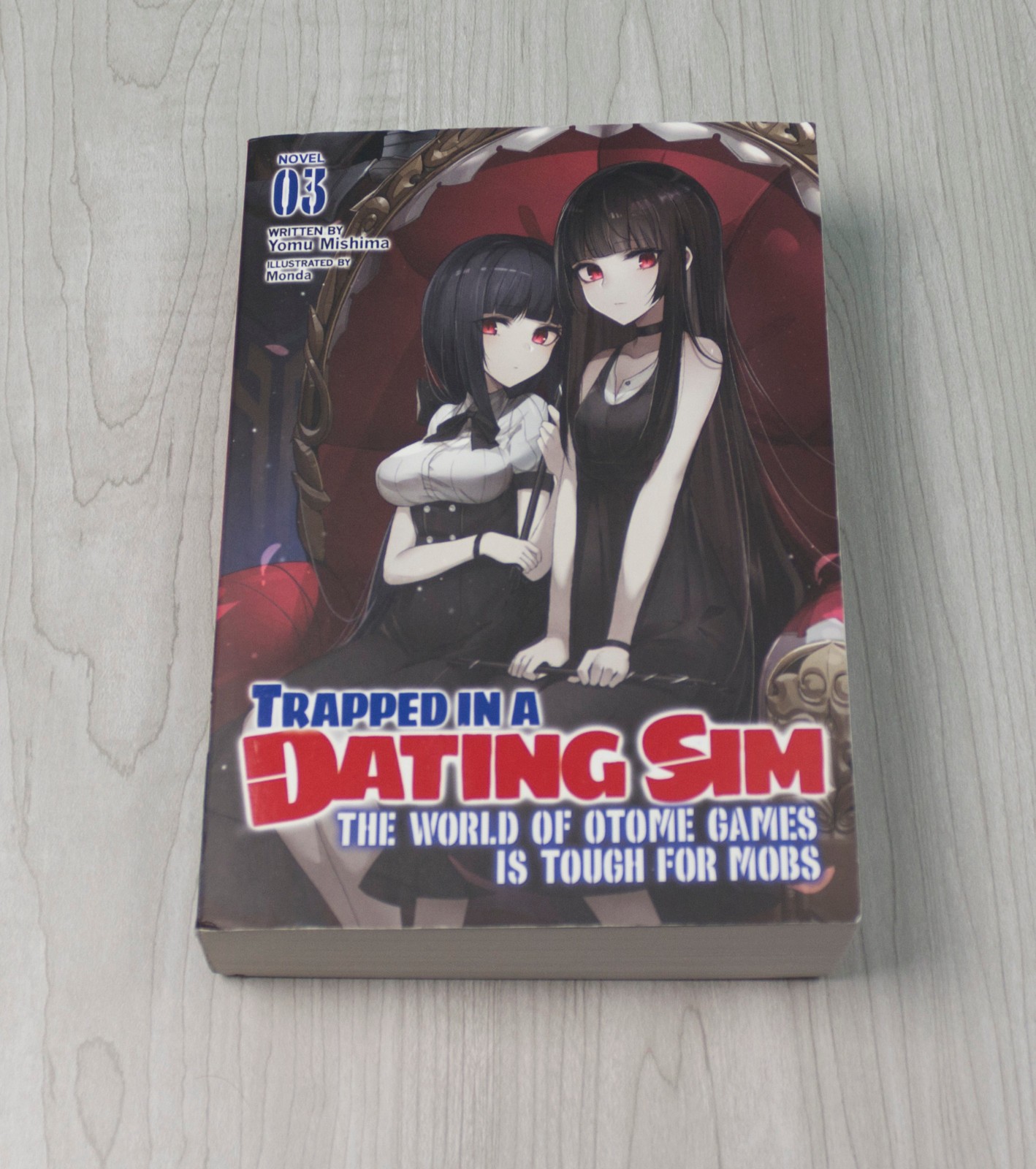 Trapped in a Dating Sim Vol 3 English Light Novel Volume