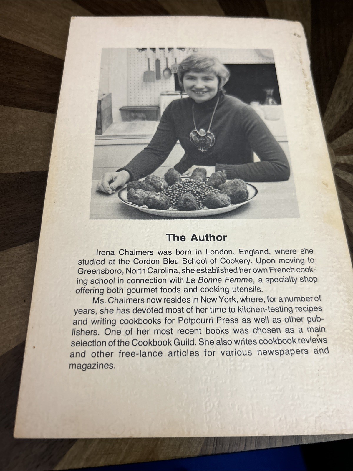 Cookie Book Irena Chalmers 1977 Vintage Recipe Booklet Potpourri Press