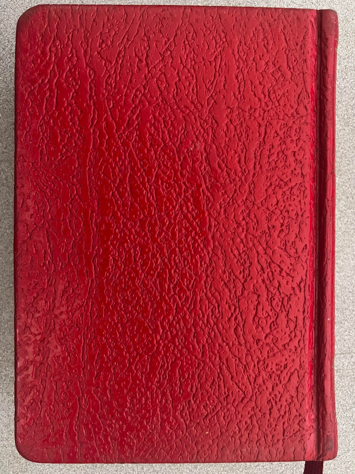 “The Life of Christ” Catholic 1954, Red Leather Binding, Gold Gilded Page Edges