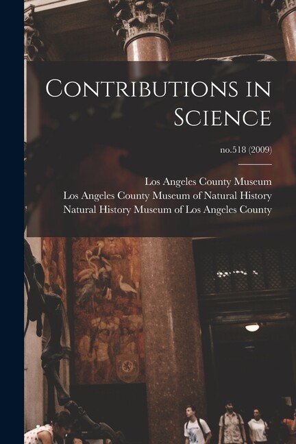 Contributions In Science; No 518 (2009)