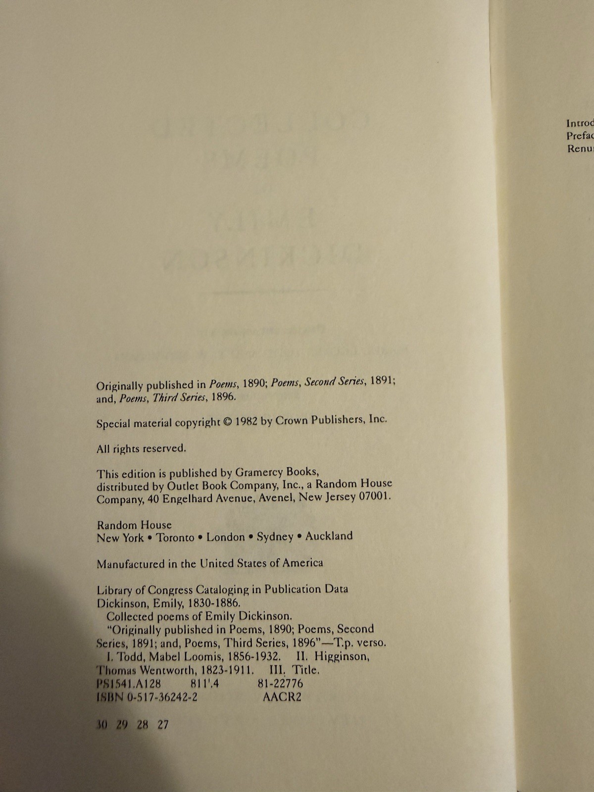 Collected Works Of Emily Dickens