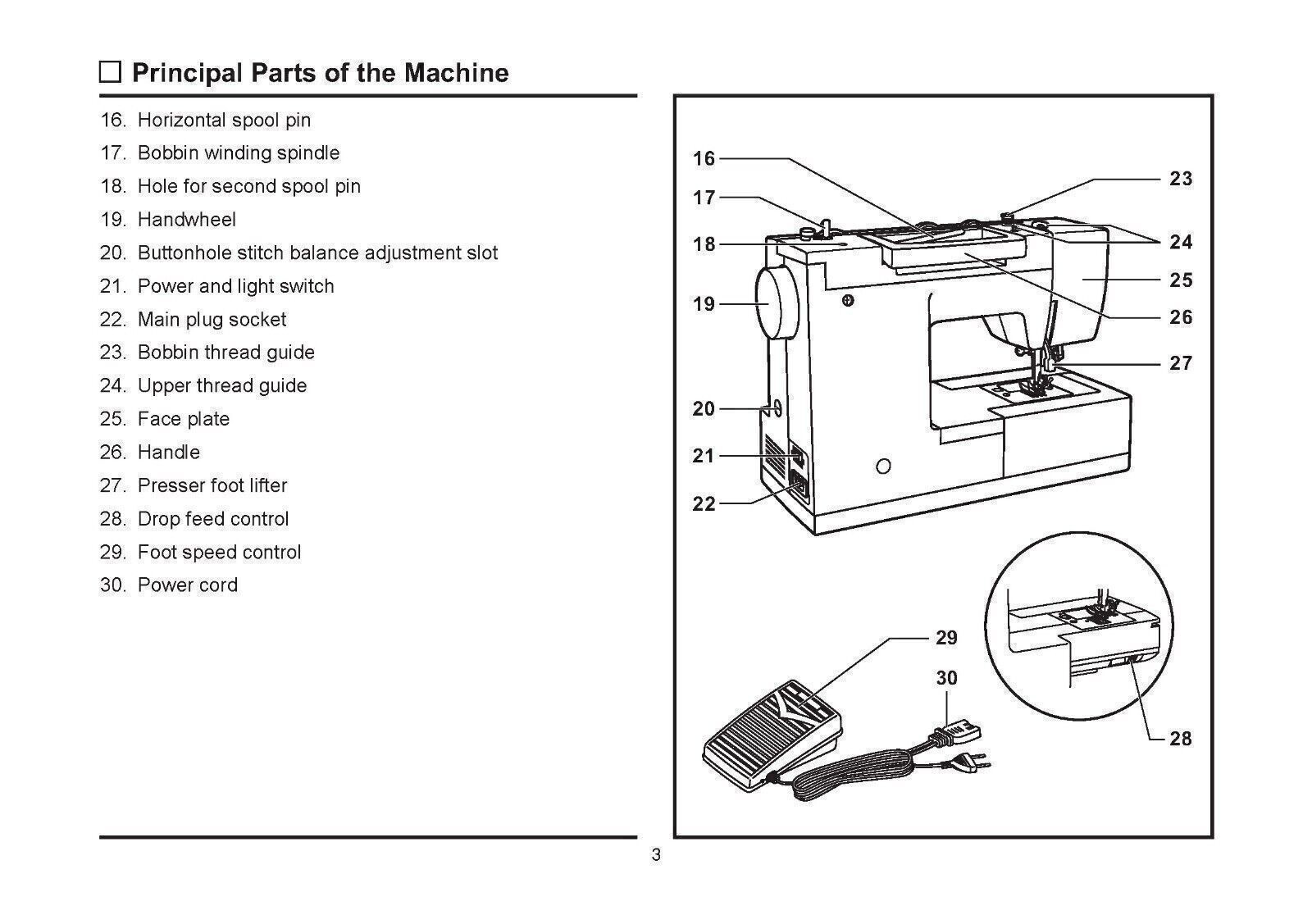 SINGER HEAVY DUTY 4432 Sewing Machine User Instruction Manual – TOUGH COIL BOUND