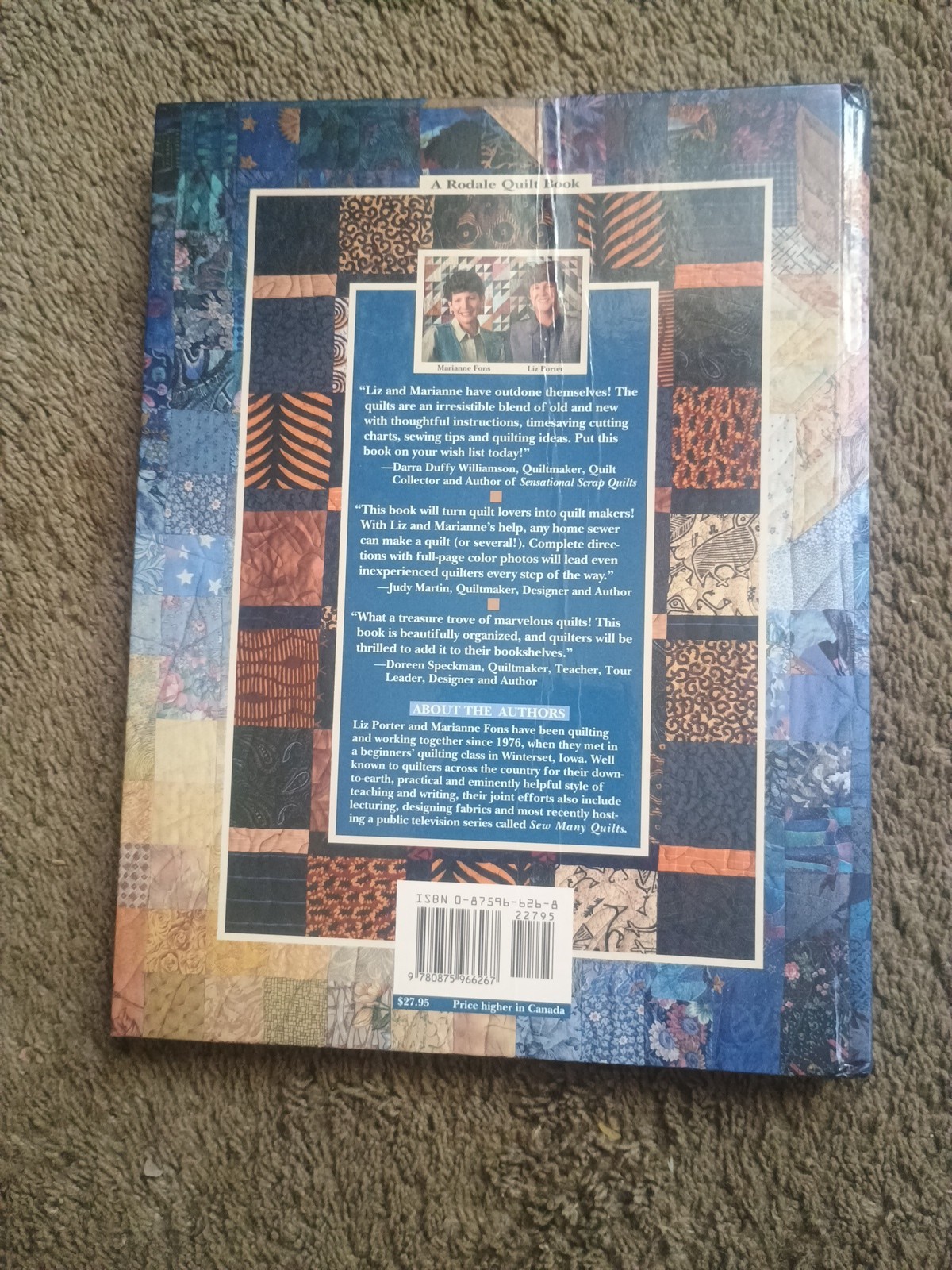 Lot Of 3 Quilting Books, Fons&Porter 1995, Zimmerman 2005, Hanson 2004.