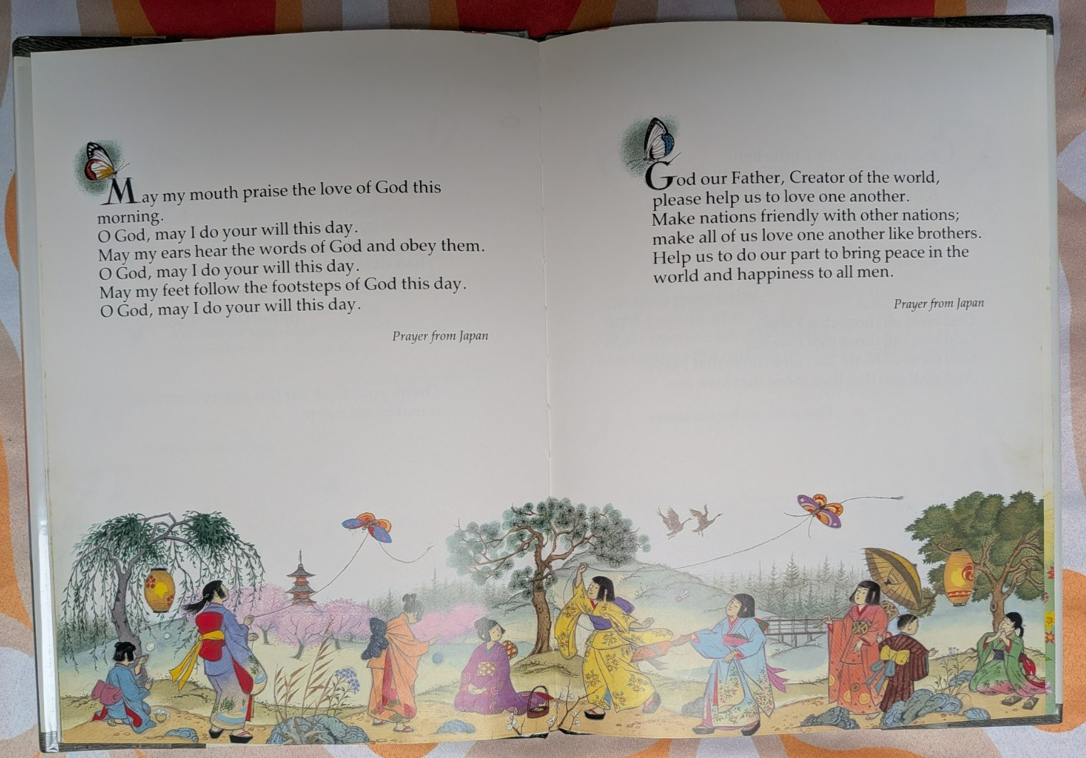 Thanks Be to God: Prayers from Around the World Illustrated by Pauline Baynes HC