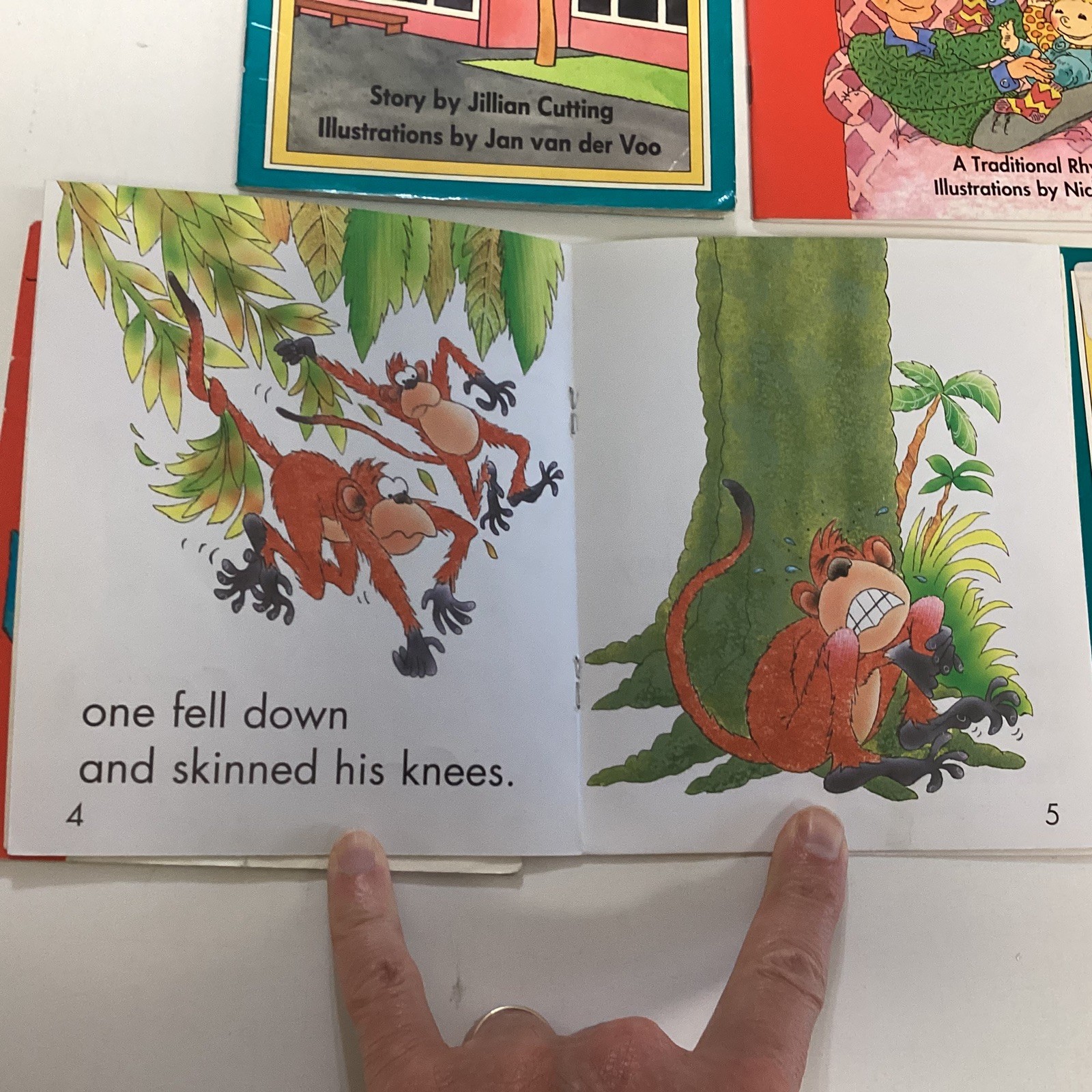 Sunshine Kindergarten Reader 10 Book Lot Level A-C Rigby Wright