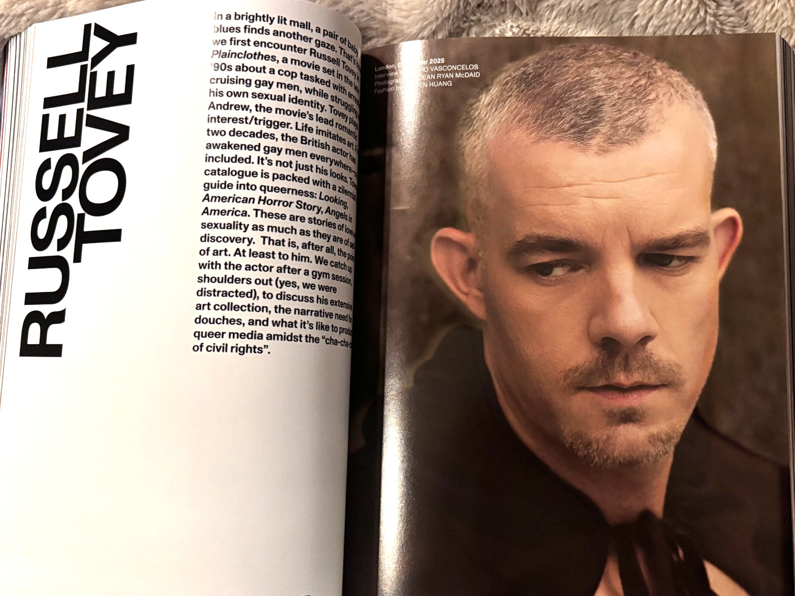 “Behind the Blinds” Magazine Heated Rivalry NEW Connor Storrie Francois Arnaud