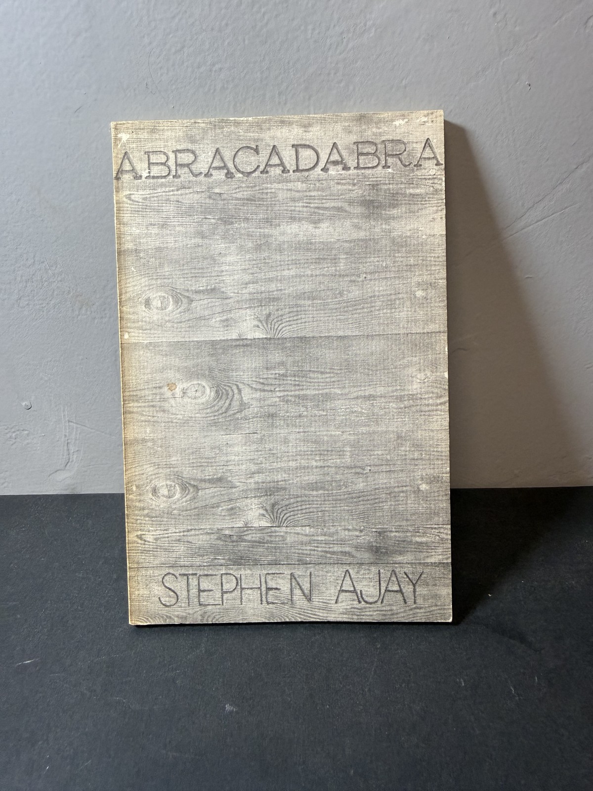 Abracadabra by Stephen Ajay – First Edition 1977 New Rivers Press Poetry Book