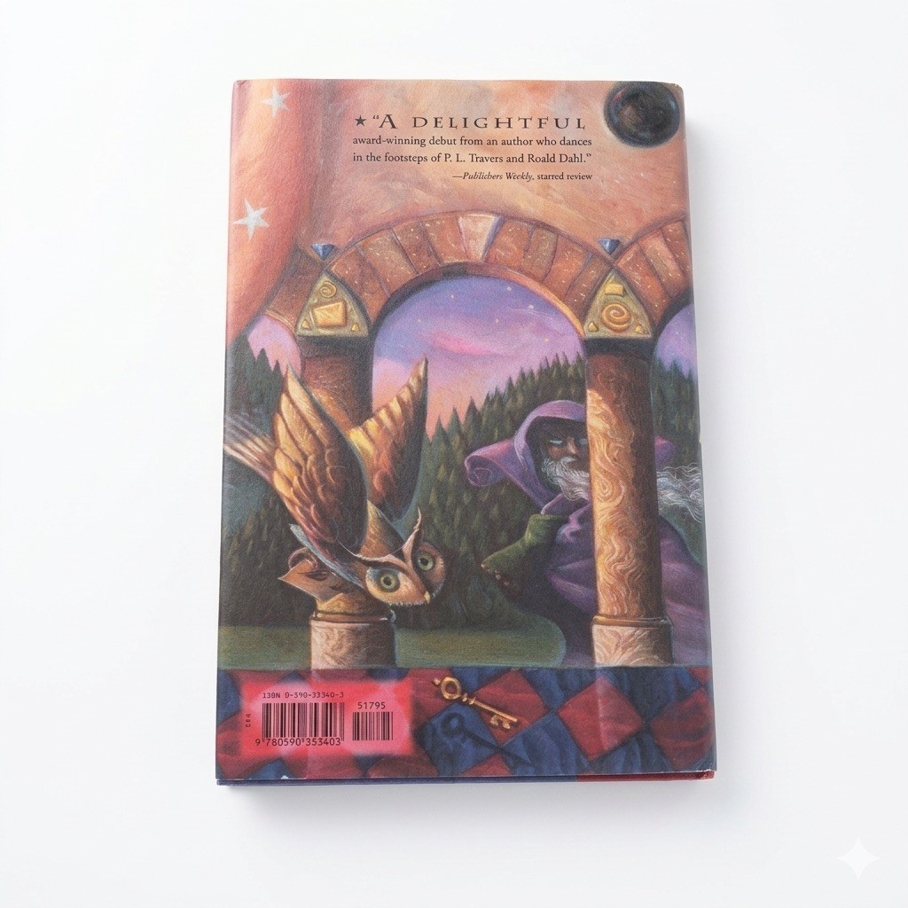 Harry Potter and The Sorcerer’s Stone First Edition 1998 Hard Cover 309 Pages