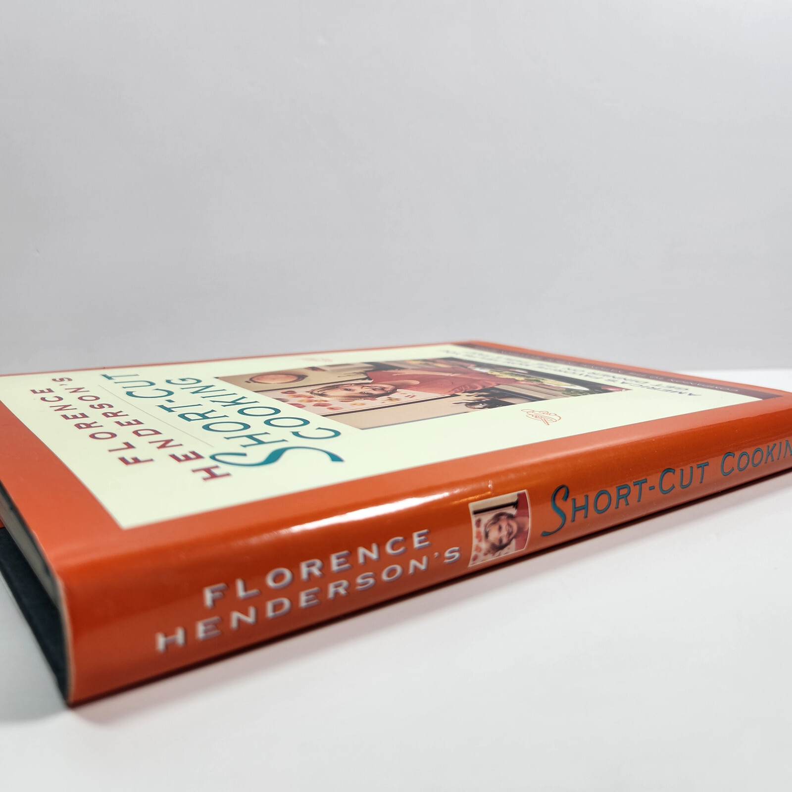 Florence Hendersons SIGNED Short Cut Cooking First 1st 1998 HC Carol Brady Bunch