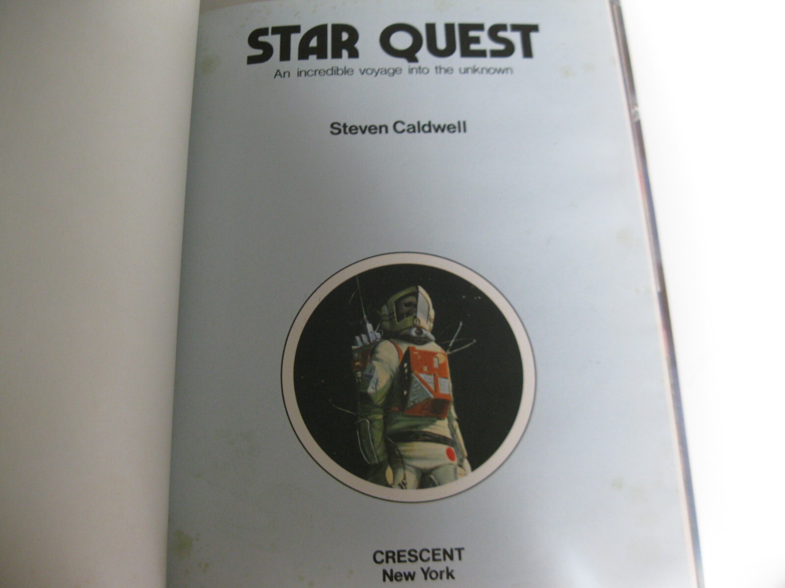 Star Quest, Galactic Encounters, by Steven Caldwell, copyright 1979