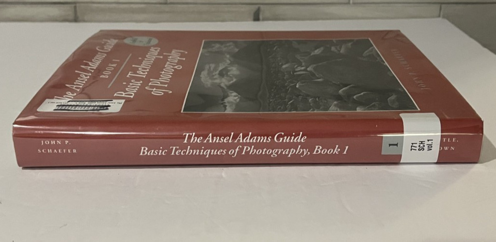 The Ansel Adams Guide: Basic Techniques of Photography Book 1 – Schaefer – HB VG
