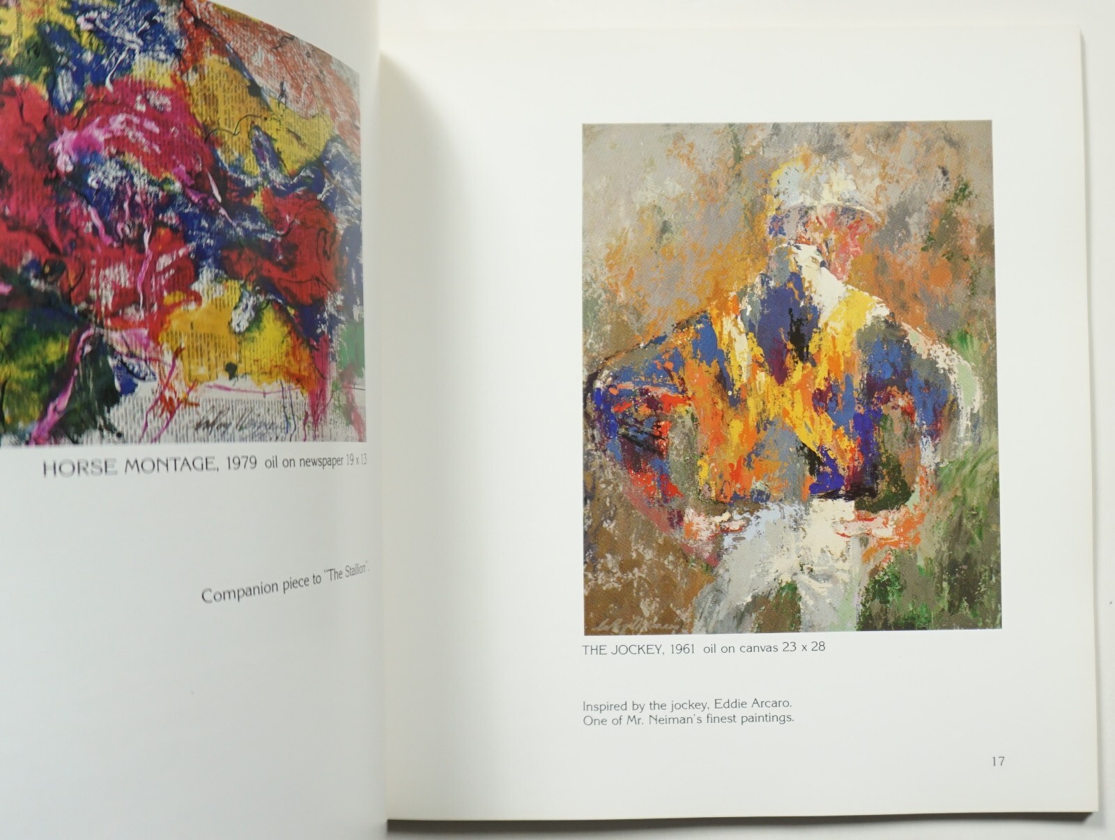 LeRoy Neiman: Paintings, Drawings and Watercolors 1980 Exhibition Catalog Art