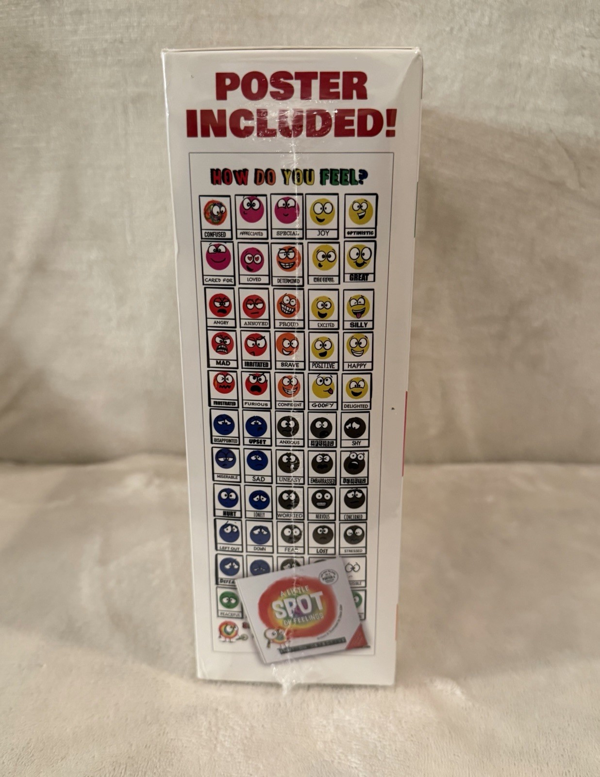 NEW A Little SPOT of Emotion 8 Plush Toys & Feelings Book Box Set & Poster