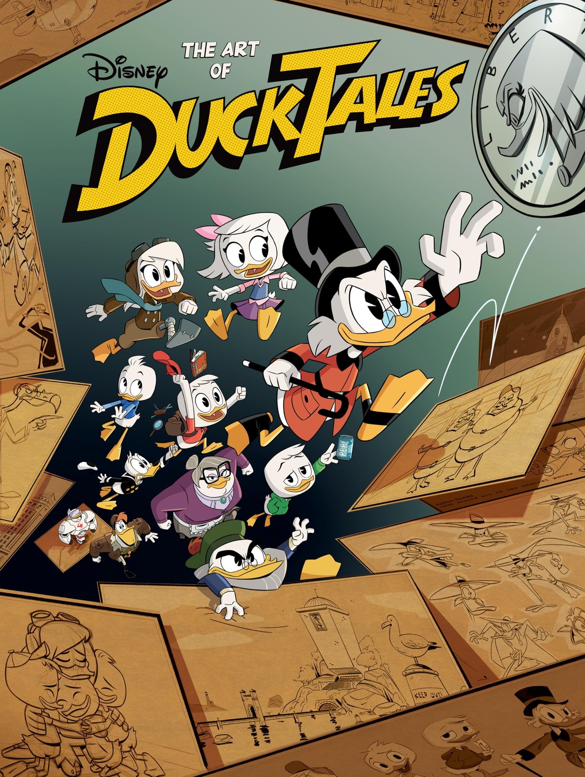 The Art Of Ducktales HC Dark Horse Books